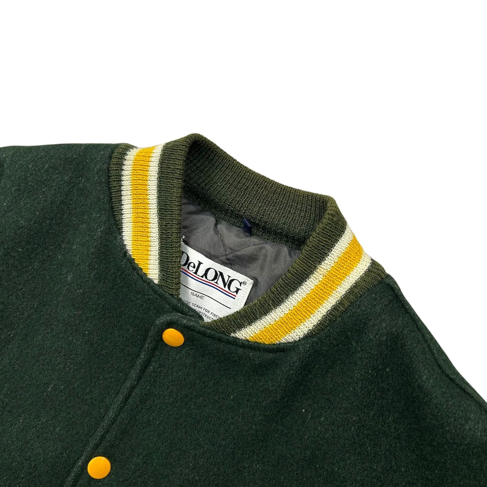 MLB VTG 90s MLB OAKLAND ATHLETICS A's DELONG VARSITY JACKET Size US XL / EU 56 / 4 - 7 Thumbnail