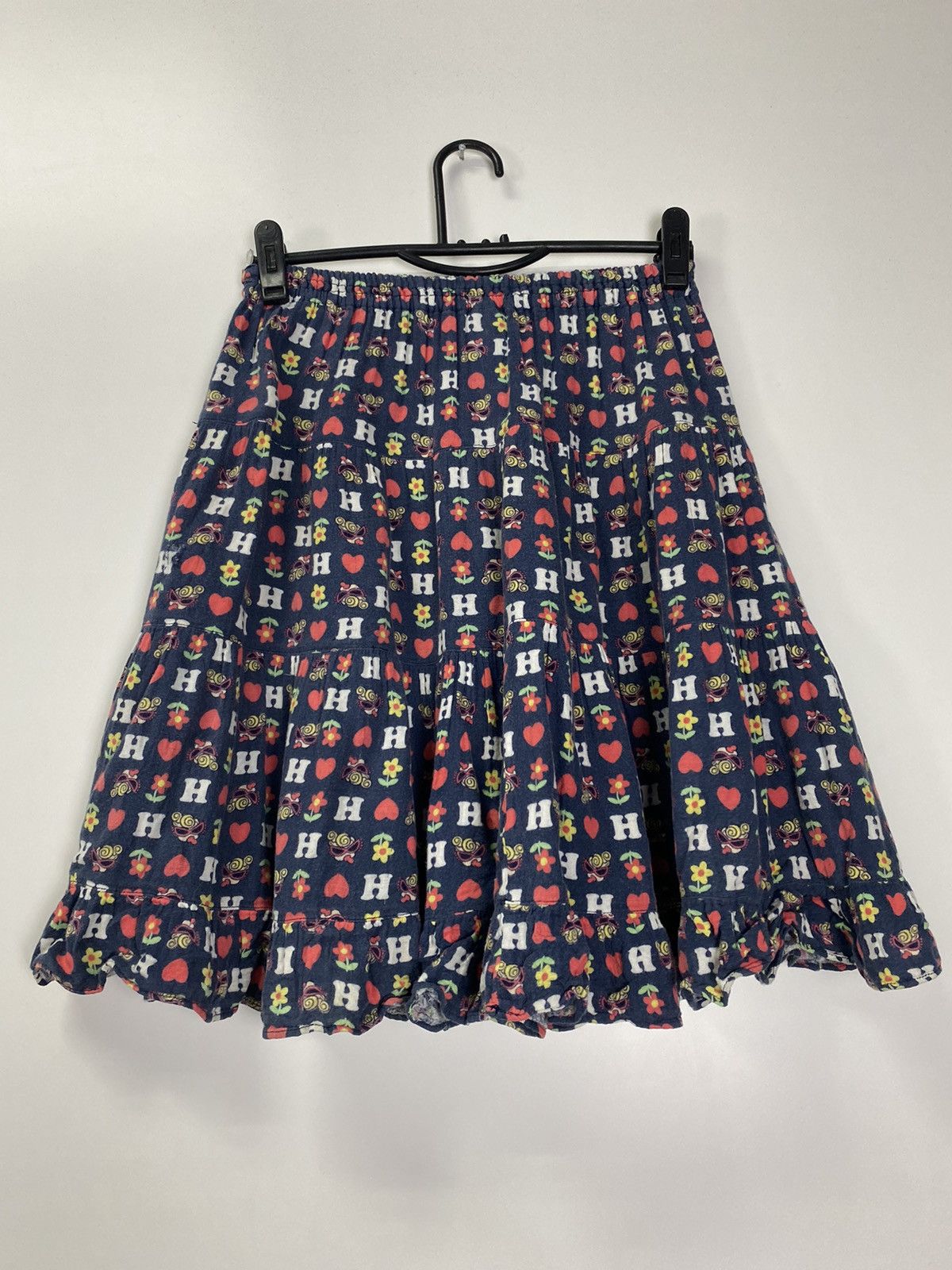 Hysteric Glamour Vintage Hysteric Midi Skirt Overprinted Size 22" - 8 Thumbnail