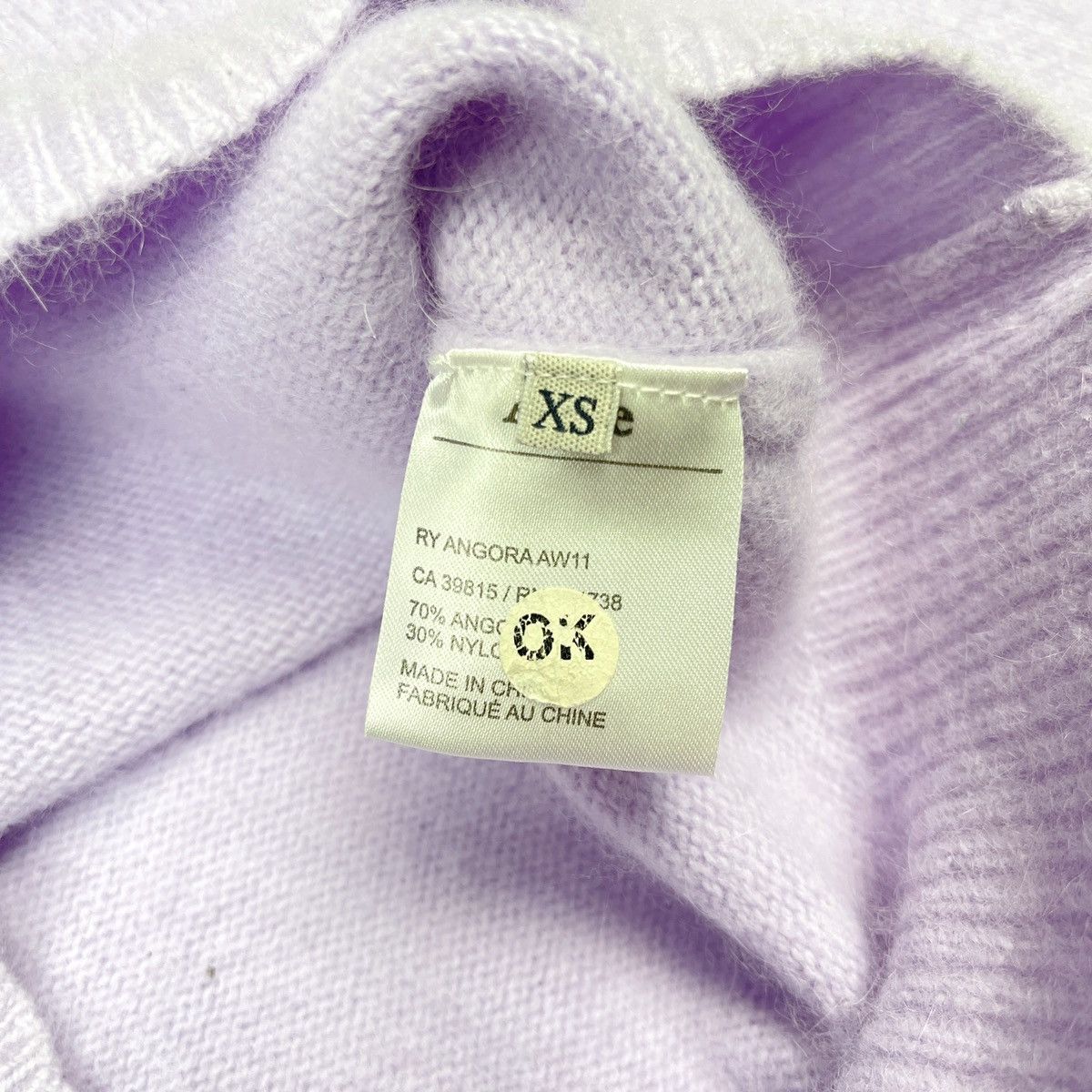 Acne Studios Acne Studios RY ANgora AW11 Purple Sweater Size XS / US 0-2 / IT 36-38 - 4 Thumbnail