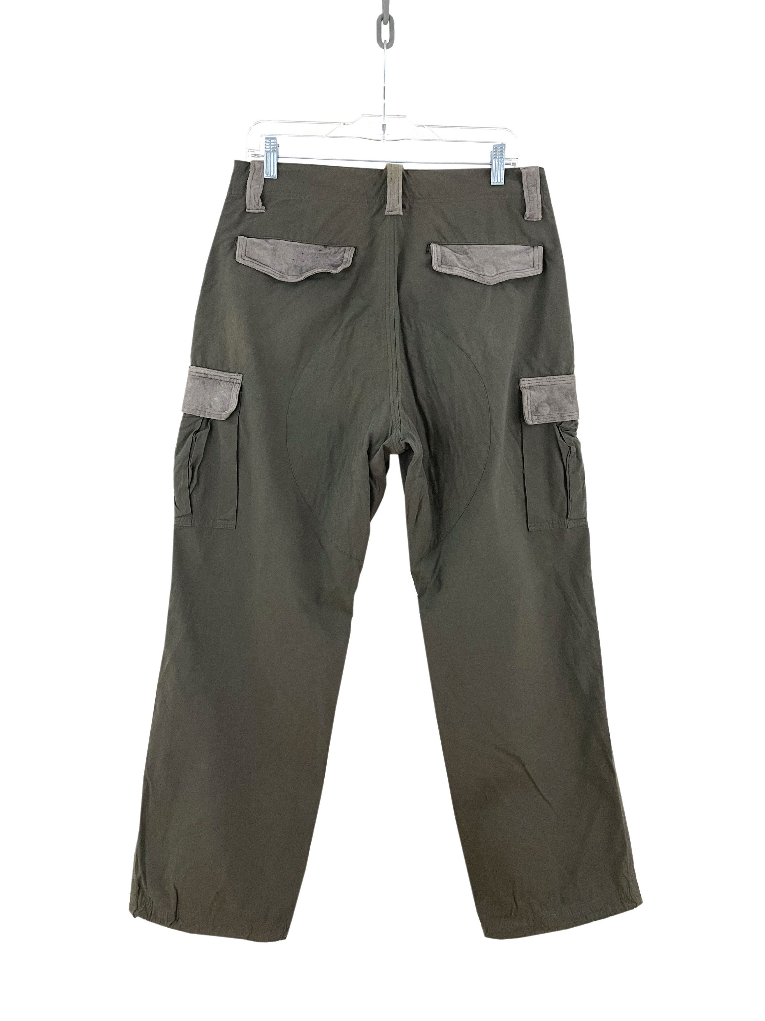 Isamu Katayama Backlash Suede Trim Cargo Pants Size US 32 / EU 48 - 7 Thumbnail