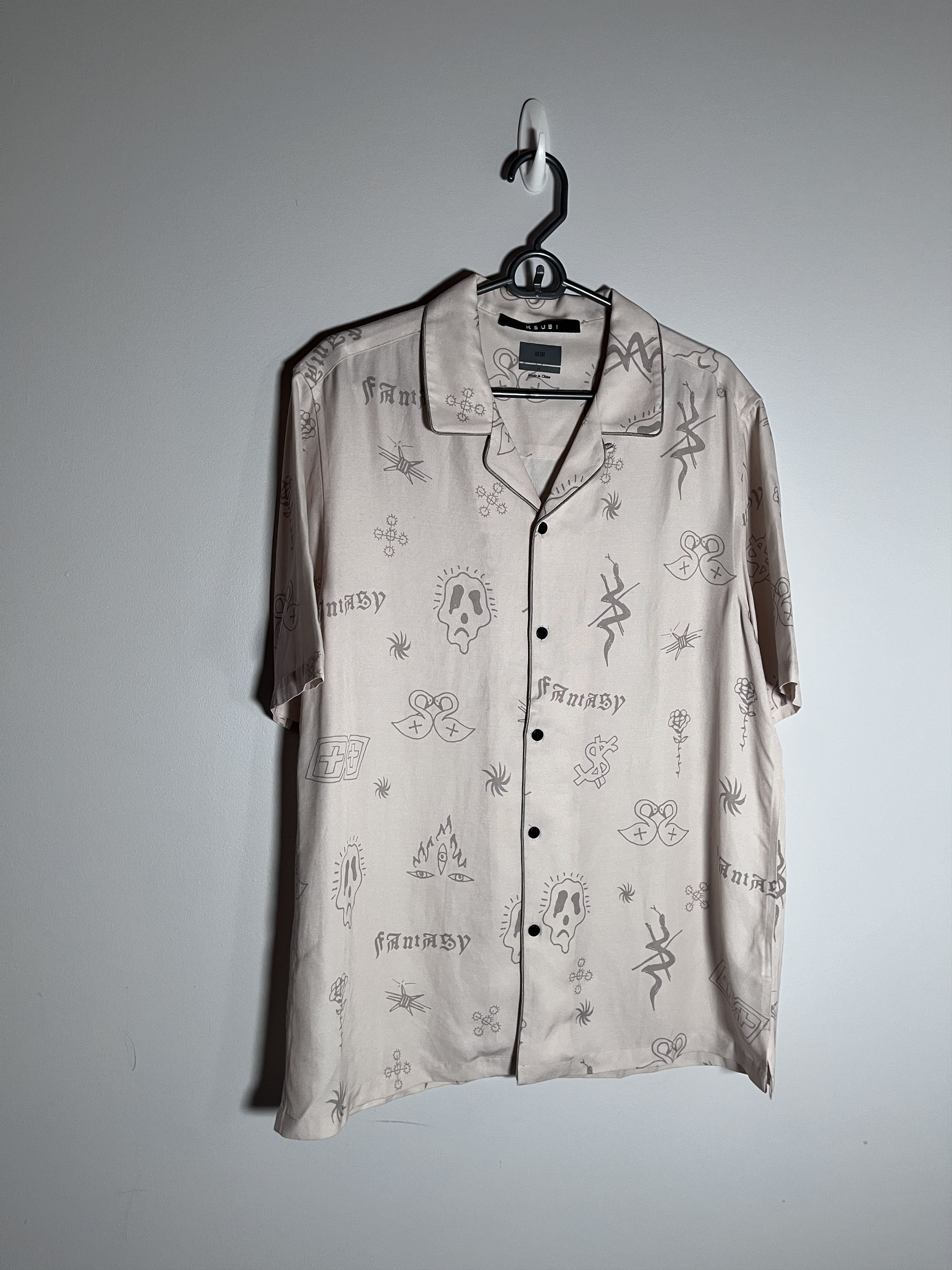 Ksubi Stick n Poke Resort Shirt Size US M / EU 48-50 / 2 - 1 Thumbnail