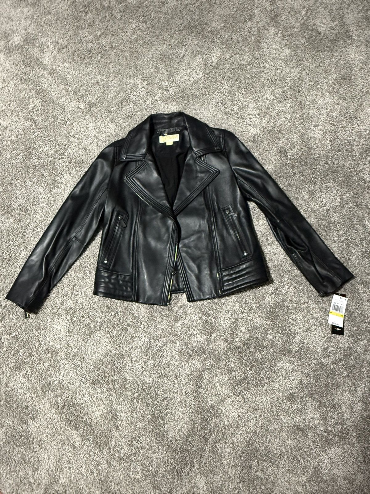 Michael Kors Michael Kors Womens Leather Jacket Size M / US 6-8 / IT 42-44 - 1 Thumbnail
