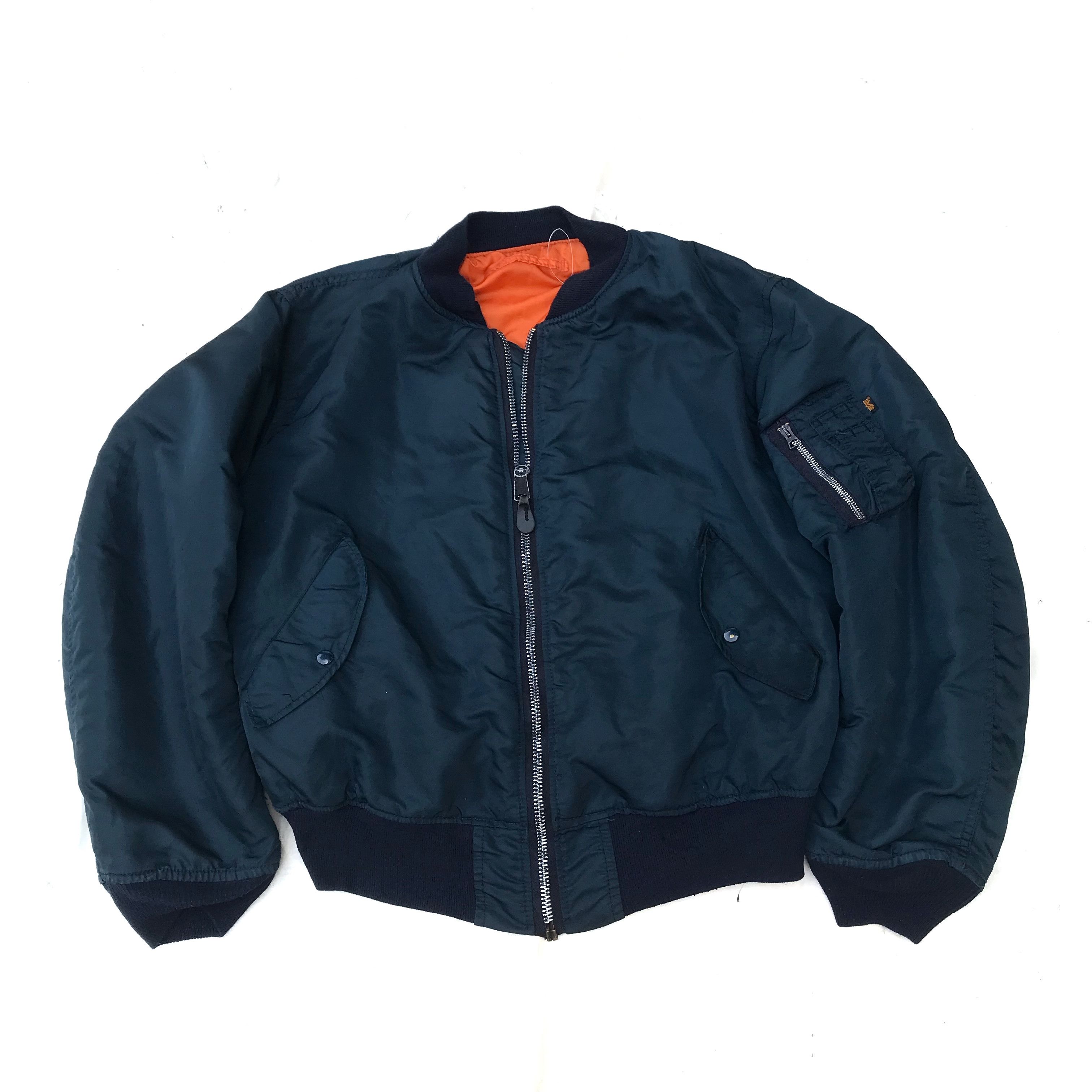 Alpha Industries Vintage Alpha Industries MA-1 Bomber Flight attendant Nato Size US XL / EU 56 / 4 - 14 Thumbnail