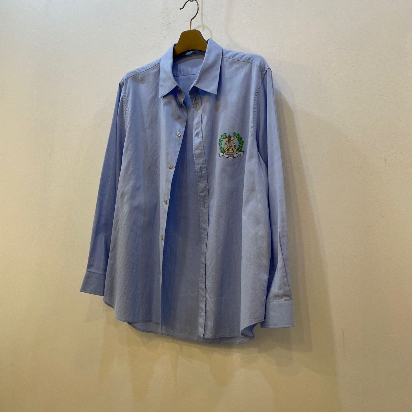 Gucci Gucci laurel logo harp shirts Size US L / EU 52-54 / 3 - 2 Thumbnail