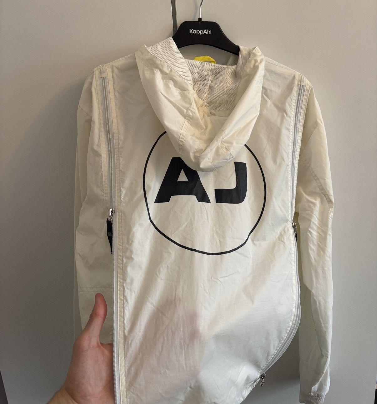 Armani 2000s Armani 5-zip AJ White Jacket Avantgarde Size US M / EU 48-50 / 2 - 7 Thumbnail