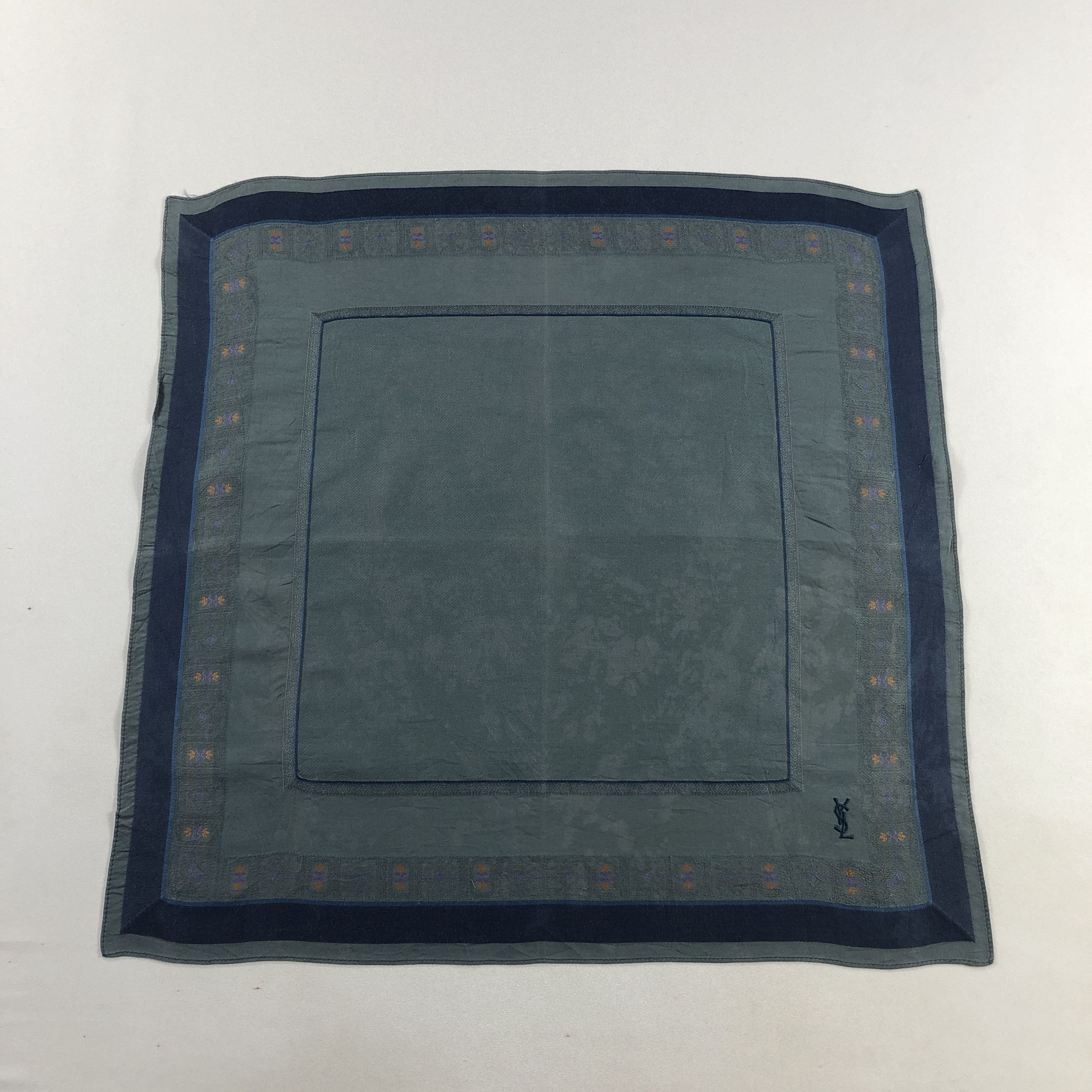 Vintage × Yves Saint Laurent YSL Handkerchief Neckerchief Bandana H2546 Size ONE SIZE - 1 Thumbnail