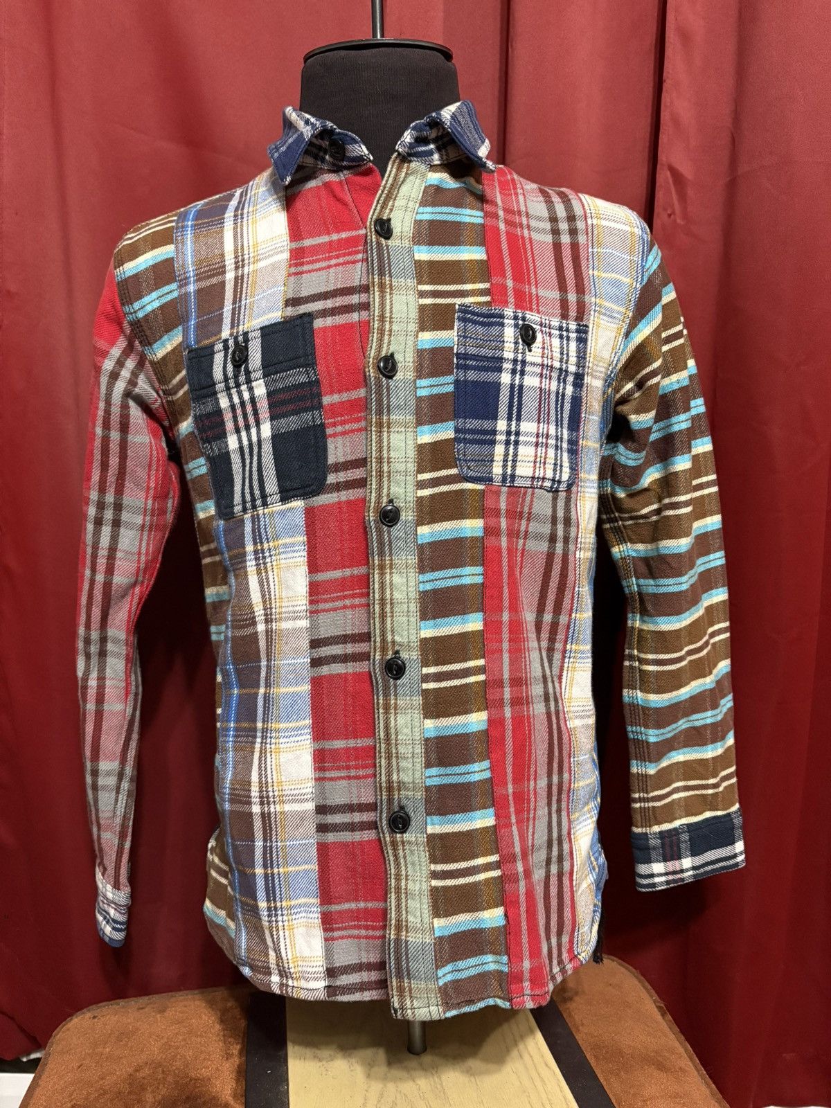 Other Freak’s Store Patchwork Shirt Y2k Plaid Size US L / EU 52-54 / 3 - 1 Thumbnail