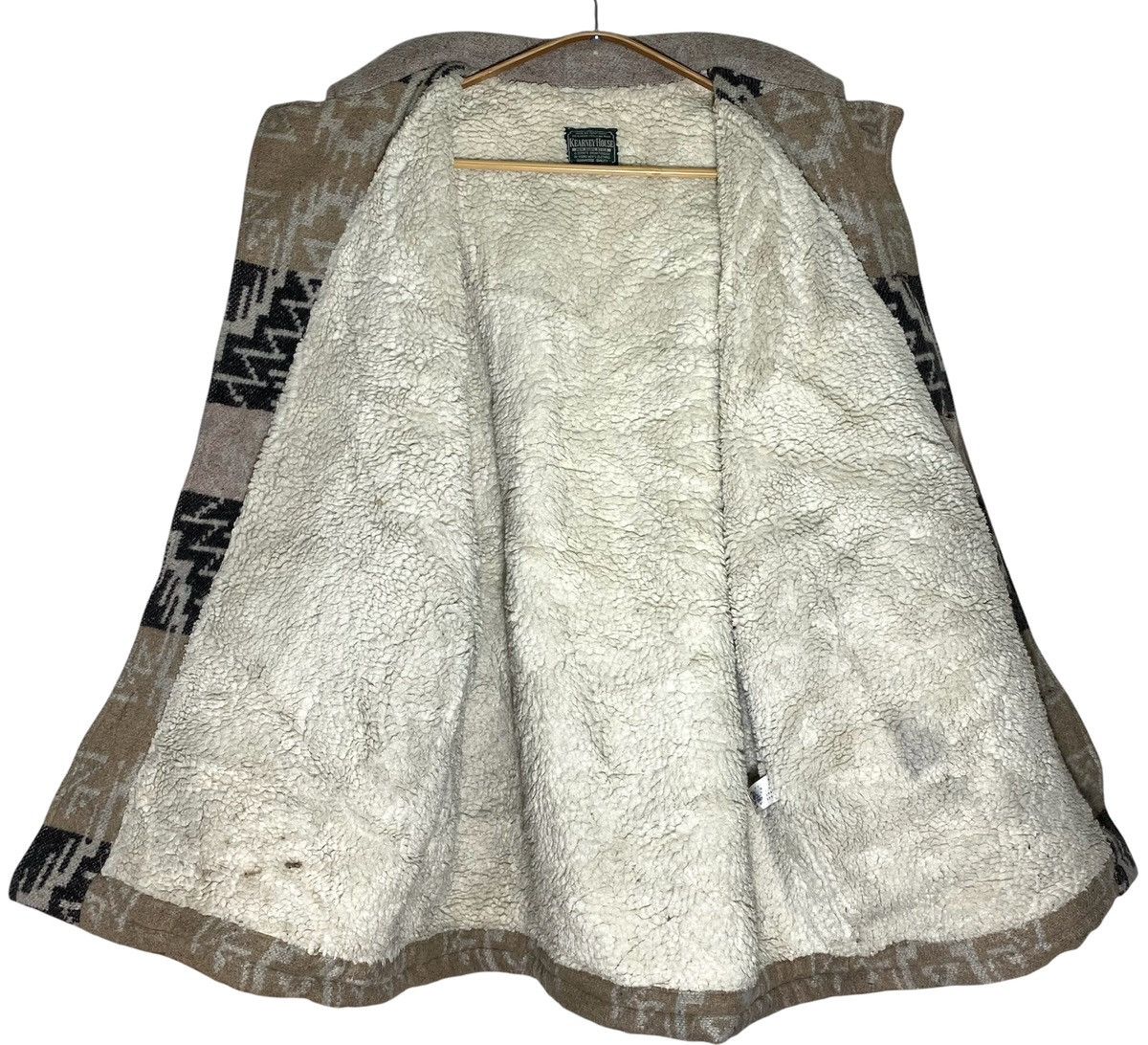 Aztech Mountain Vintage KEARNEY HOUSE Wool Aztec Navajo Winter Jacket Size US L / EU 52-54 / 3 - 12 Thumbnail
