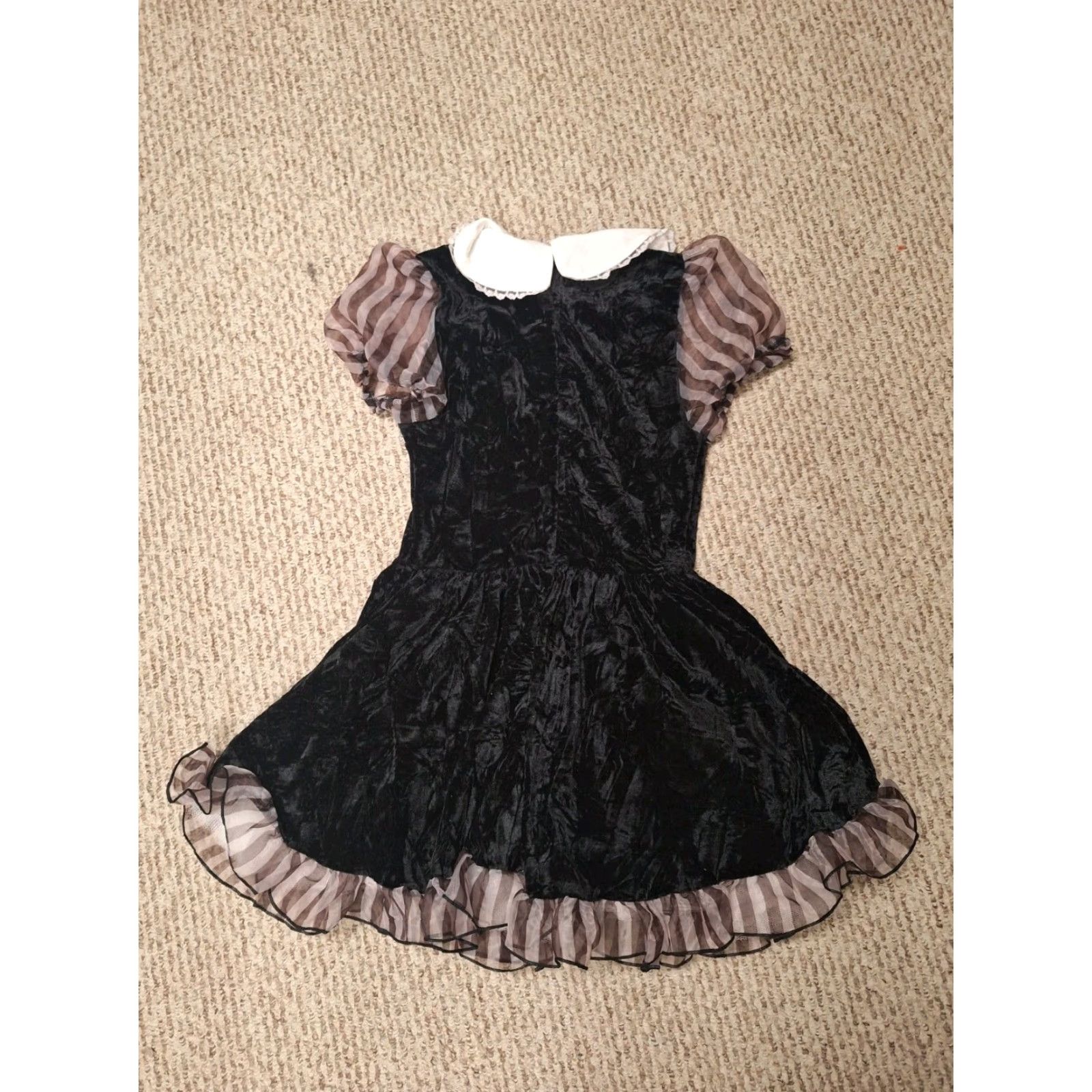 Vintage Trickz N Treatz Goth School Girl Horror Halloween Emo Dress S Tops Black Girls S Size S / US 4 / IT 40 - 3 Thumbnail