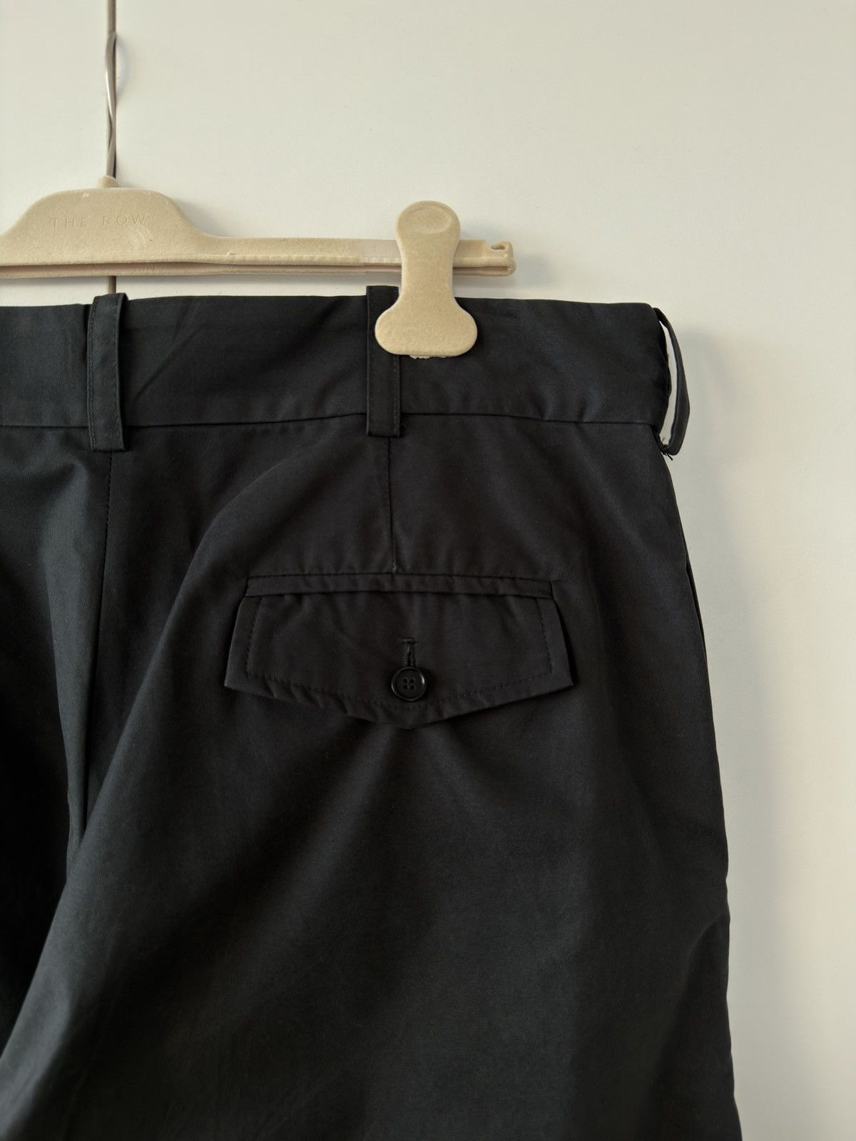 S.S.Daley Alexander Pleated Cotton Wide-Leg Trousers Black 38 Size US 38 / EU 54 - 4 Thumbnail