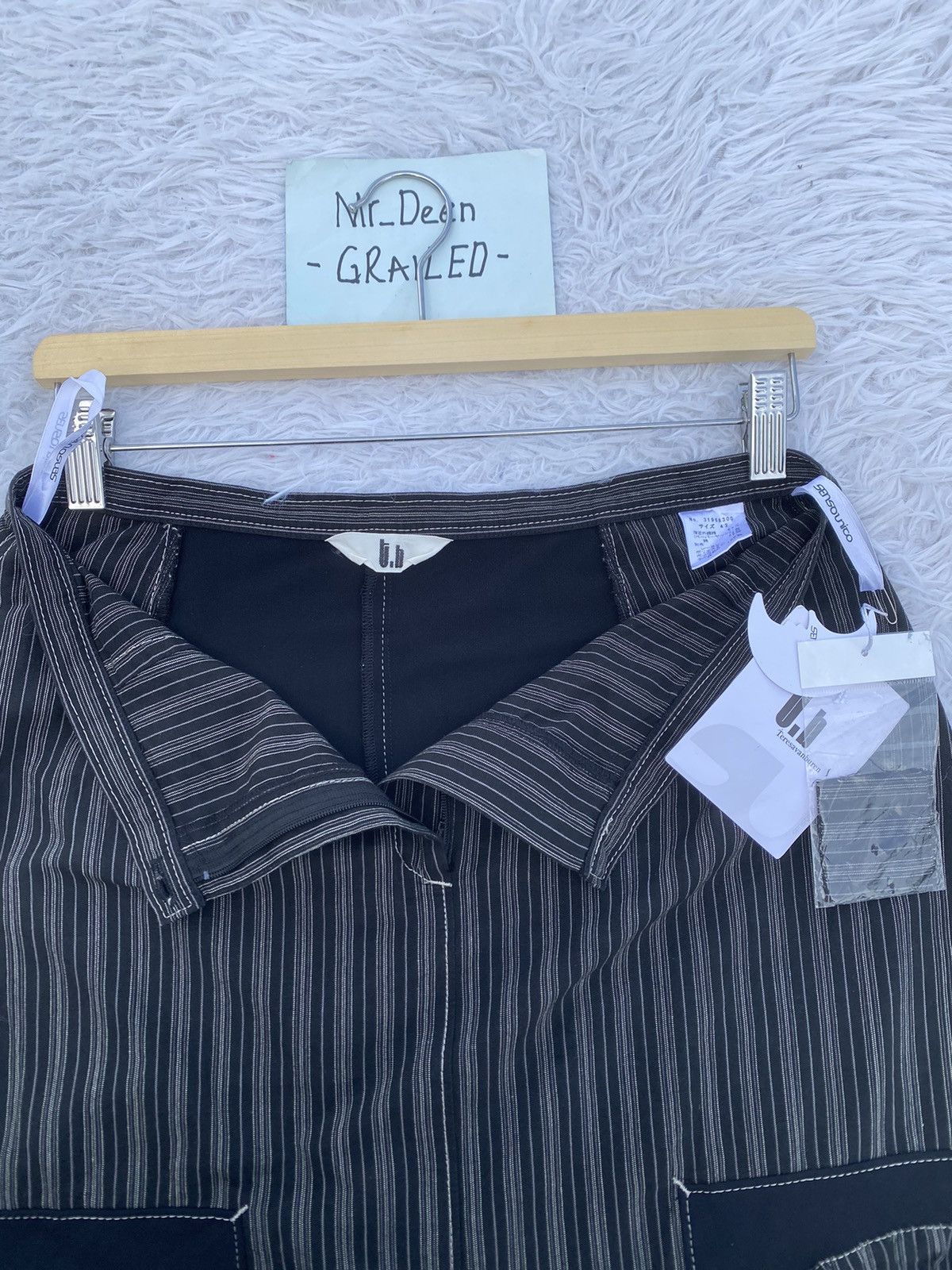 Japanese Brand Rare Japanese Brand Senso Unico Nice Design Midi Skirt Size 29" - 9 Thumbnail