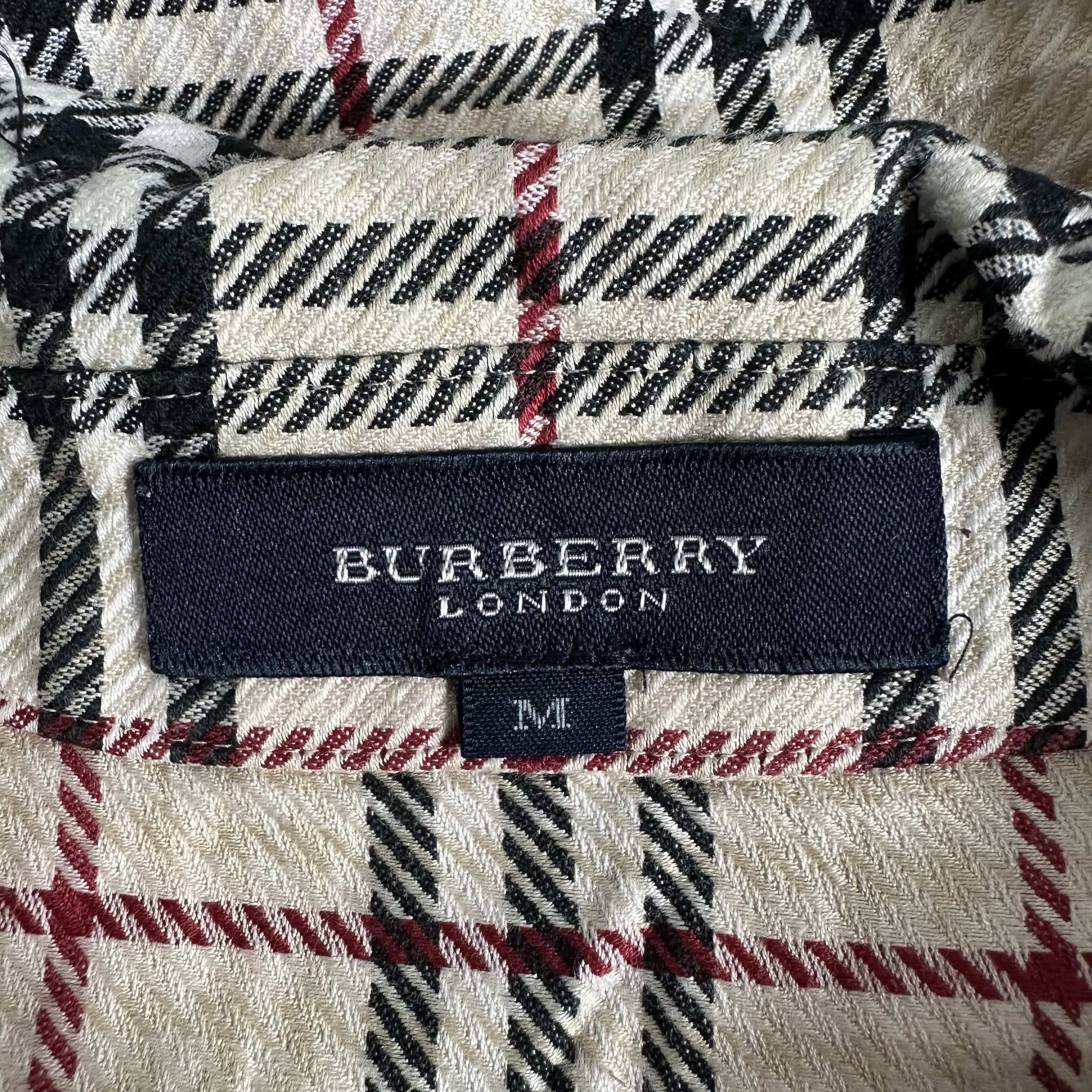 Burberry 🔥RARE🔥Vintage Burberry Nova Check Pyjamas Shirt Size US M / EU 48-50 / 2 - 6 Thumbnail