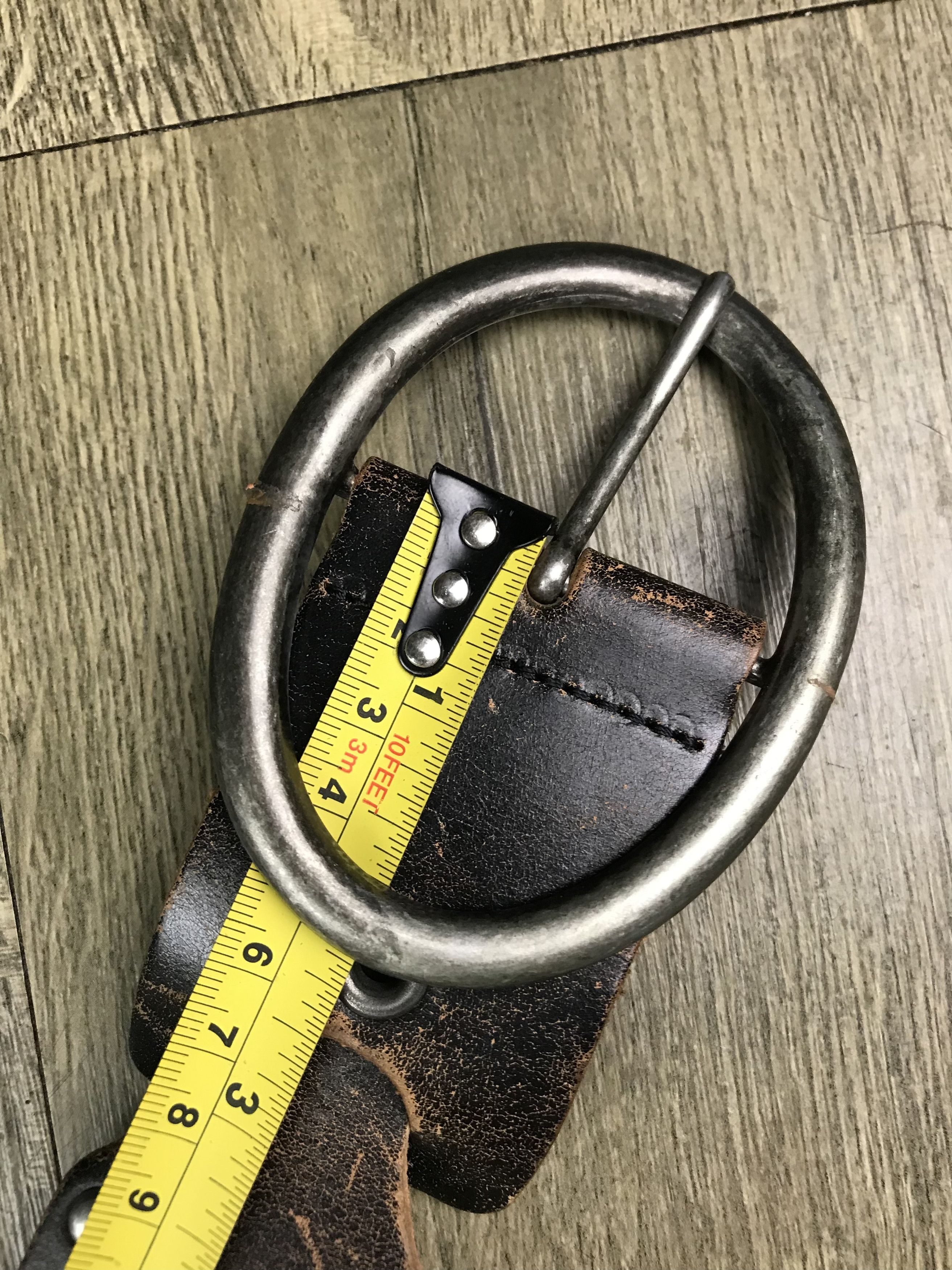 Max Mara × Sportmax STUDDED LEATHER WAIST BELT STEAMPUNK SPORTMAX BY MAX MARA Size ONE SIZE - 18 Thumbnail