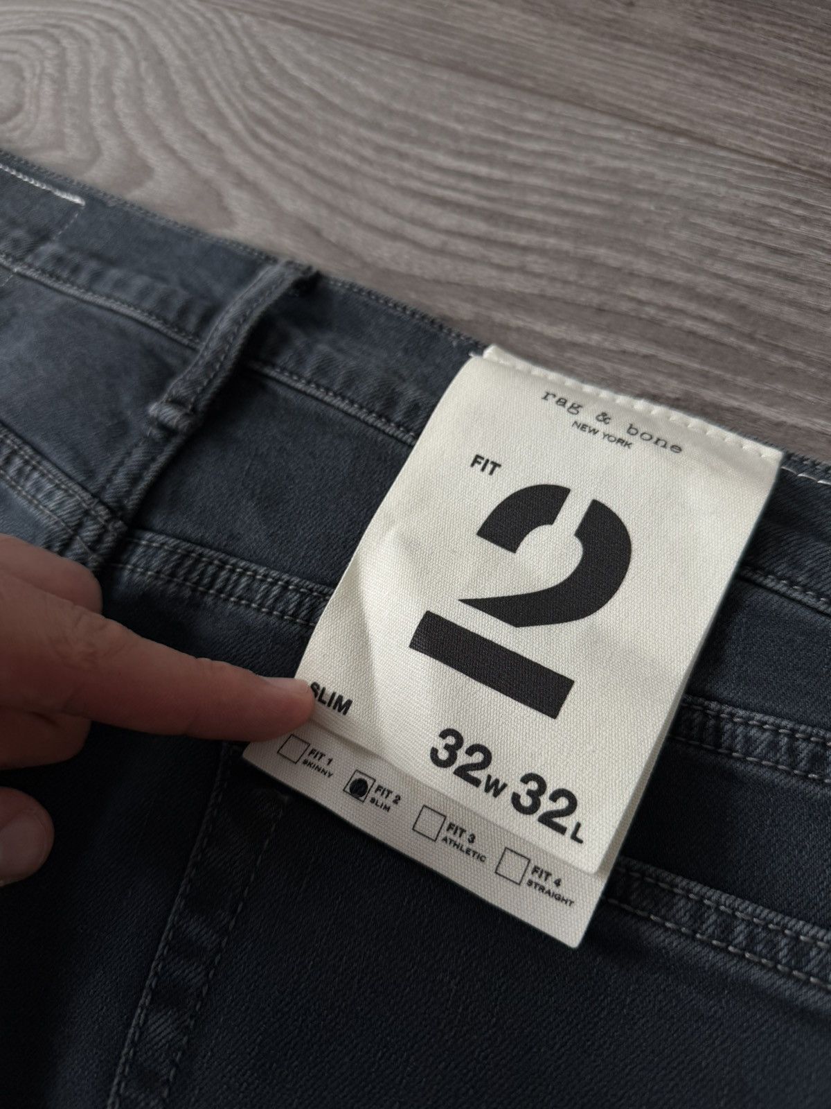 Rag & Bone New With Tags Rag & Bone Fit 2 Minna Strentch RRP:255$ Size US 32 / EU 48 - 10 Thumbnail