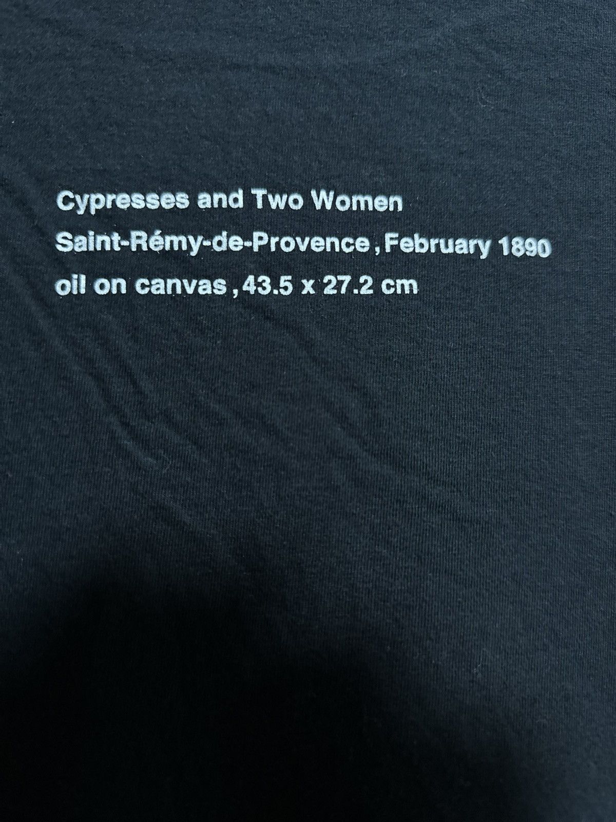 Vintage Vintage Van Gogh Museum Cypresses And Two Women Faded Tee Size US M / EU 48-50 / 2 - 7 Thumbnail