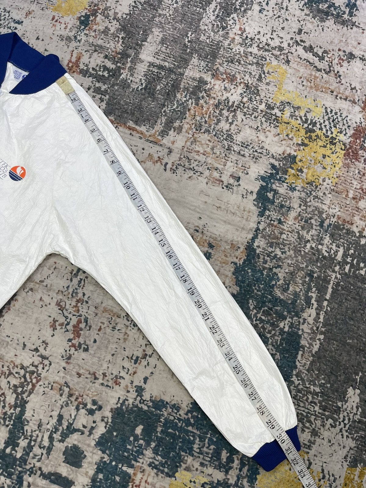 Vintage Pacific Island Club Zip-Up Lightweight PE Paper Jacket Size US M / EU 48-50 / 2 - 14 Thumbnail