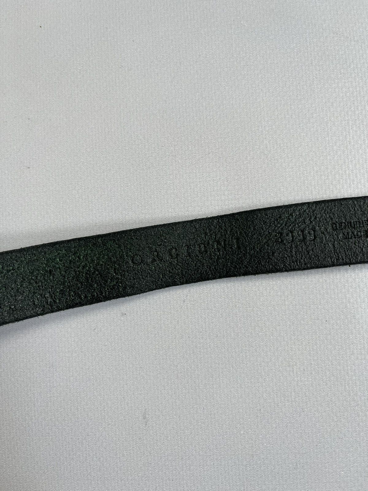 Orciani Orciani Green Genuine Leather Unisex Belt Size ONE SIZE - 6 Thumbnail