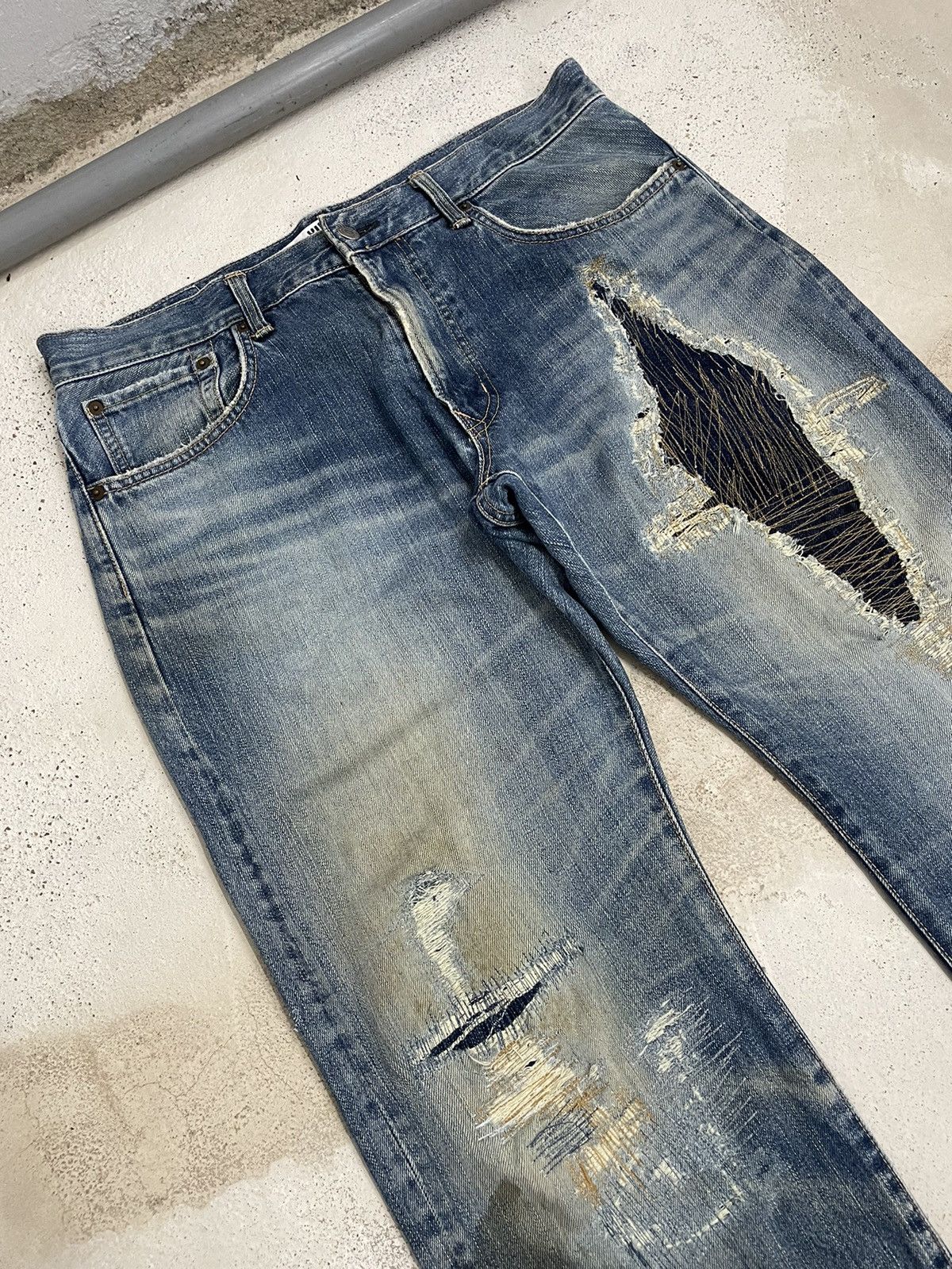 Edwin Edwin XV-S Life Art Inspired Local Rick Designer Denim Size US 34 / EU 50 - 3 Thumbnail