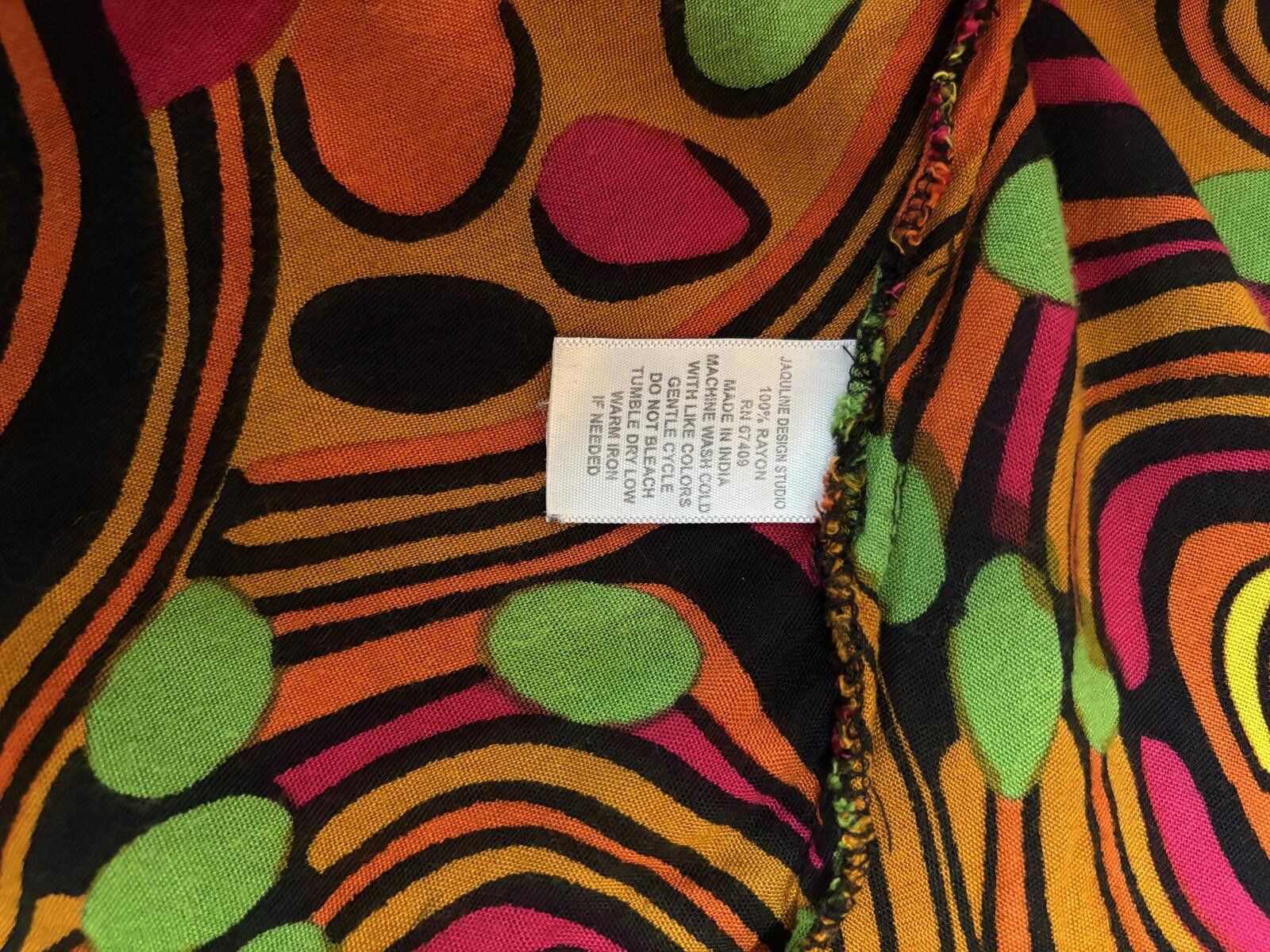 Other Boho Festival Dress Bold Tribal Print Flowy Chic. Large. Size L / US 10 / IT 46 - 8 Thumbnail