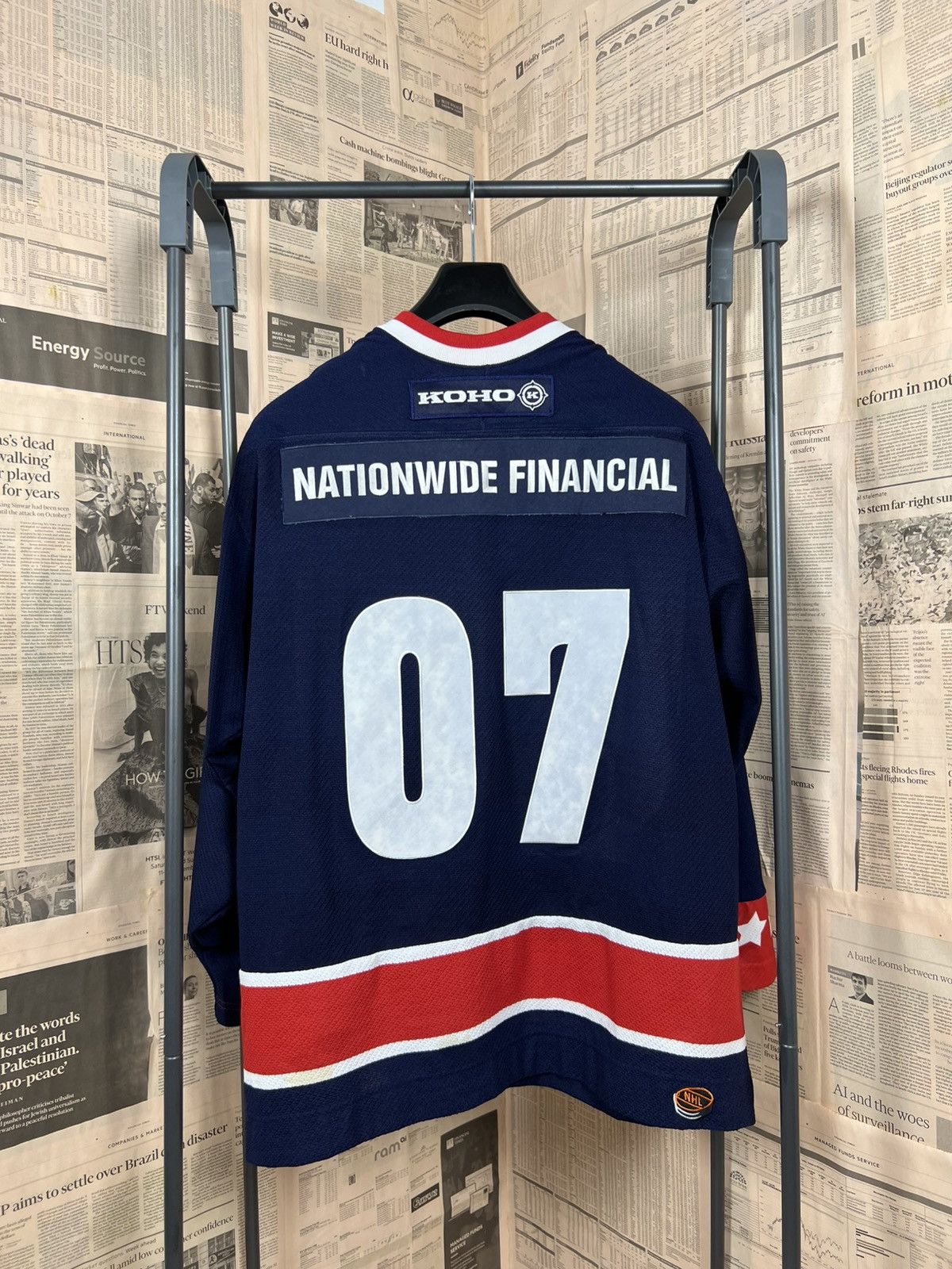 Koho KOHO Colombus Blue Jackets Jersey Size US L / EU 52-54 / 3 - 2 Thumbnail