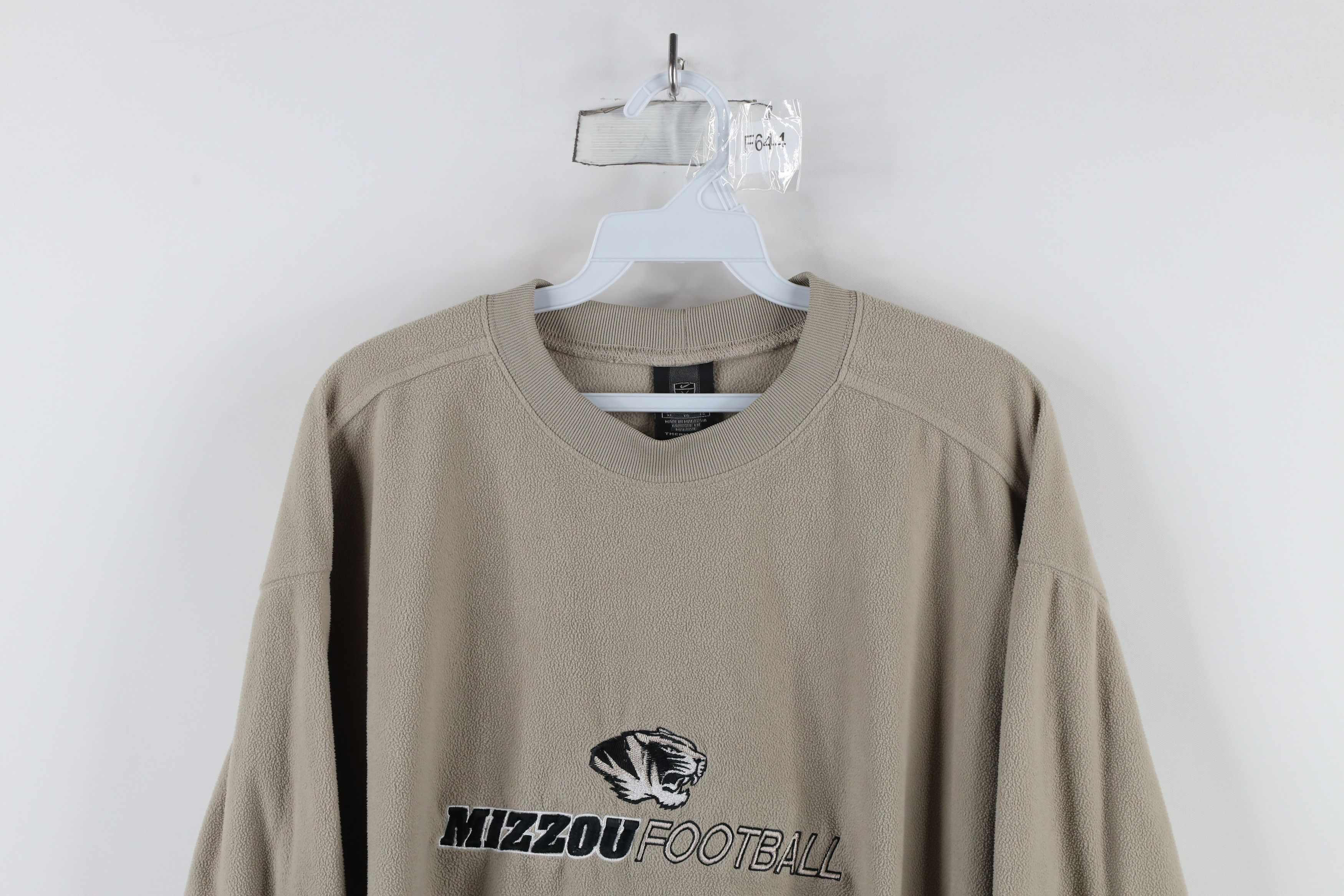 Nike × Vintage Vintage Nike University of Missouri Football Sweatshirt Size US XL / EU 56 / 4 - 2 Thumbnail
