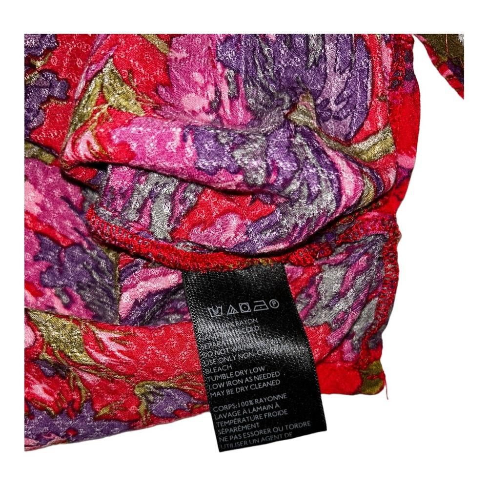 Urban Outfitters Urban Outfitter l Georgie Surplice Floral Blouse Size Small Size S / US 4 / IT 40 - 9 Thumbnail