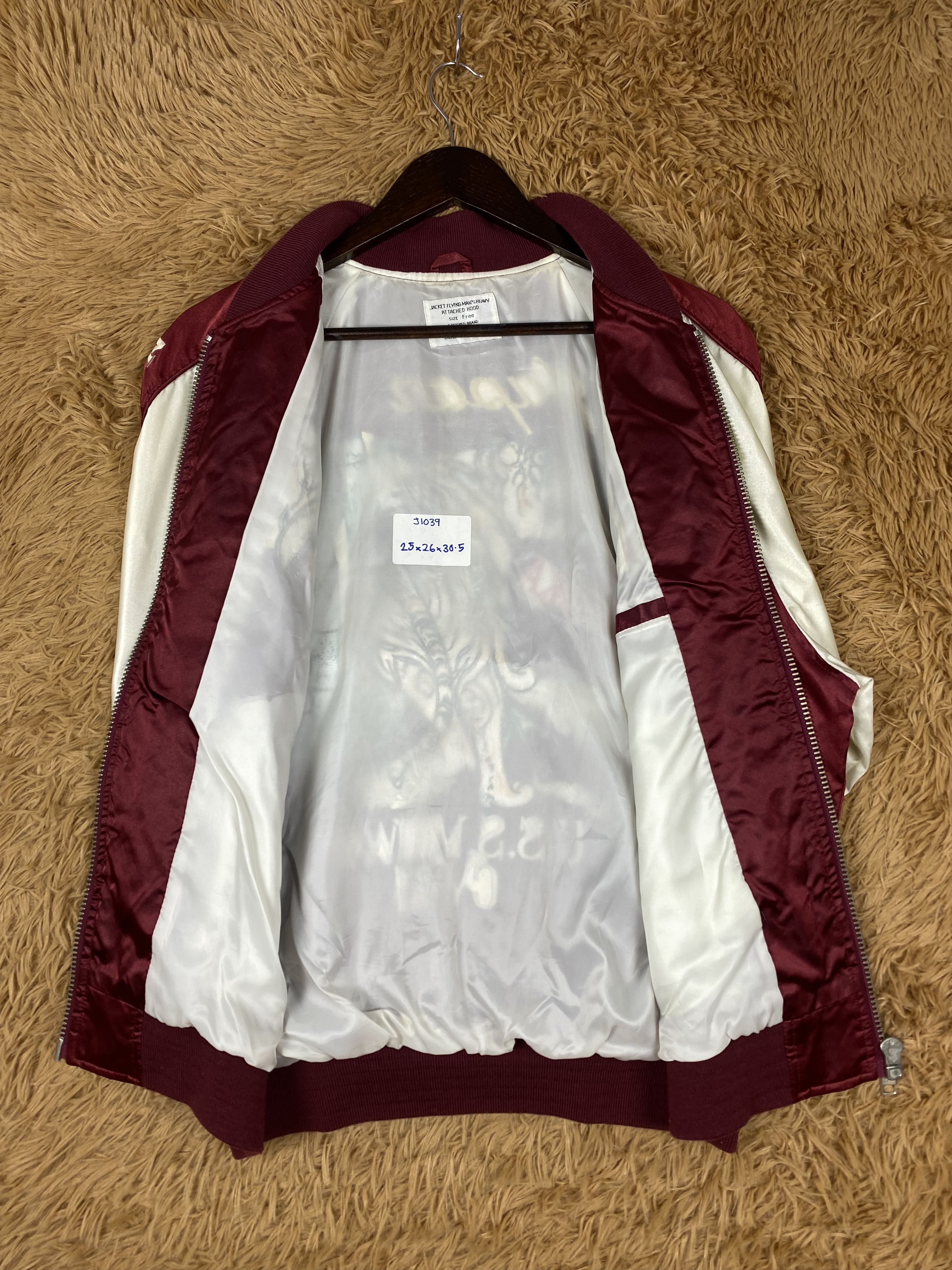 Japanese Brand Vintage Sukajan Tiger Varsity Jacket DJ1039 Size US M / EU 48-50 / 2 - 6 Thumbnail