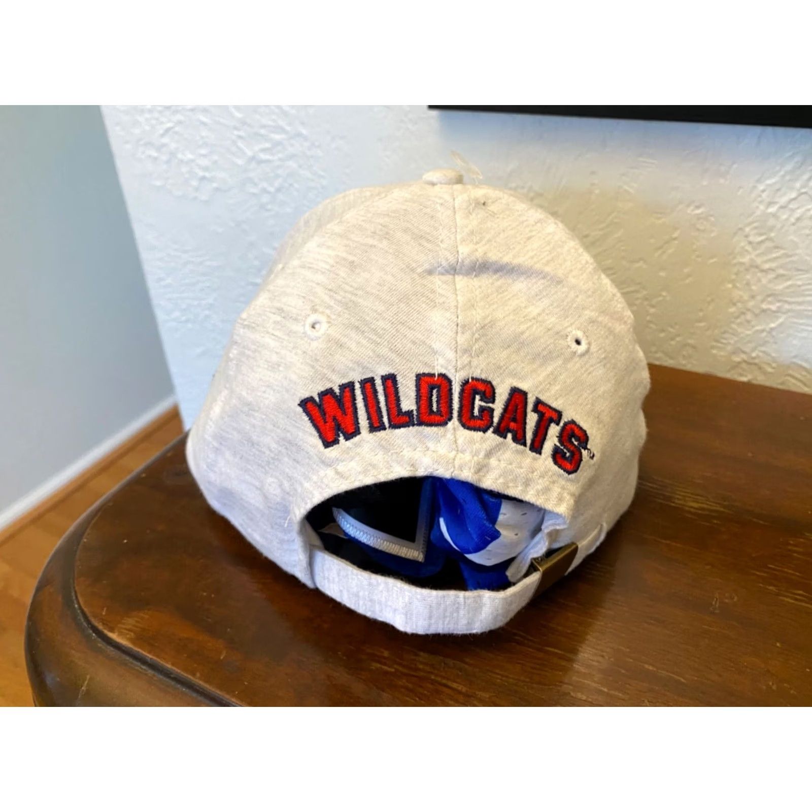 Vintage VINTAGE 1994 Arizona Wildcats Global Caps Strapback Hat Cap Property of Baseball Cap Men Adjustable Gray 90s Logo Sports Size ONE SIZE - 3 Thumbnail