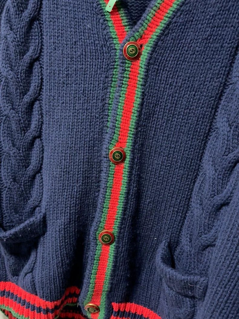 Gucci Gucci Wool cardigan sweater 2503-Nextarrow Size US XXL / EU 58 / 5 - 5 Thumbnail