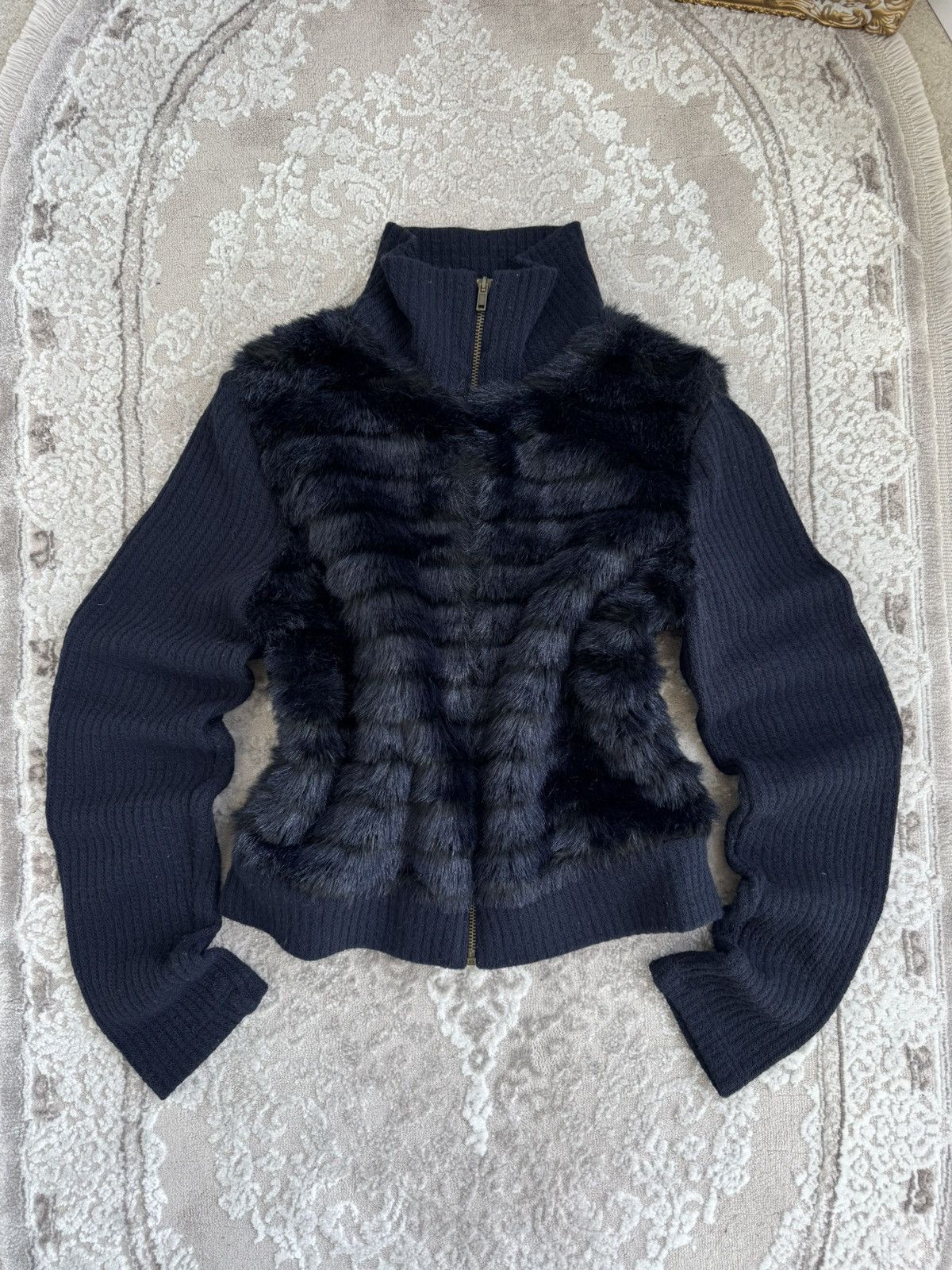 If Six Was Nine Archive 2000 Fur Y2K Jacket LGB Rick Owens Japanese Style Size M / US 6-8 / IT 42-44 - 1 Thumbnail
