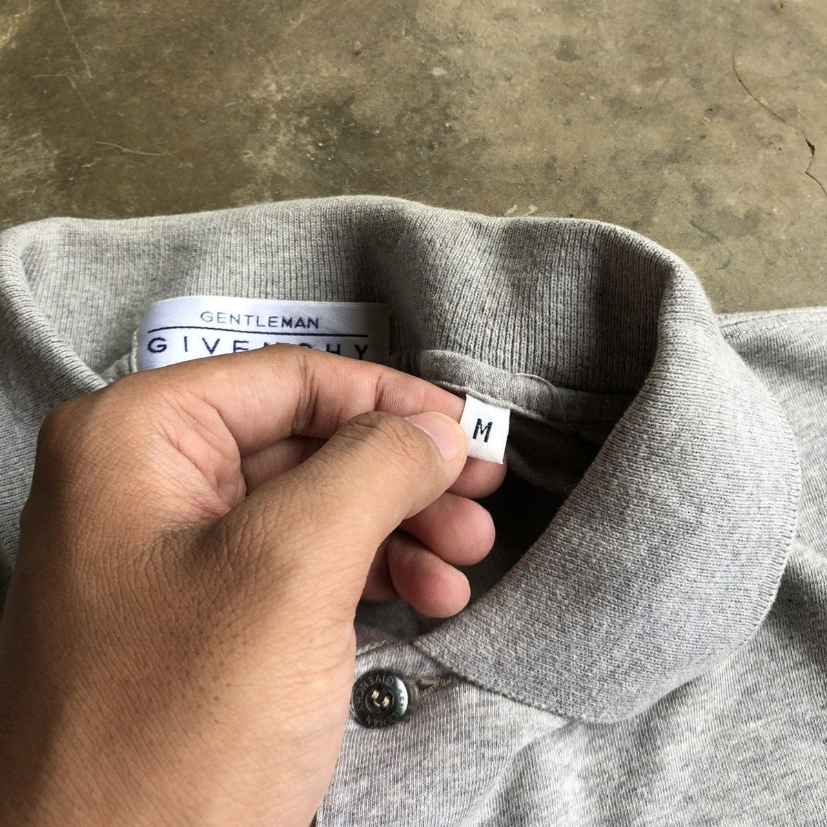 Givenchy 🇮🇹Vintage Givenchy Gentleman Golf Polo T-shirt Grey Luxury Size US XL / EU 56 / 4 - 11 Thumbnail