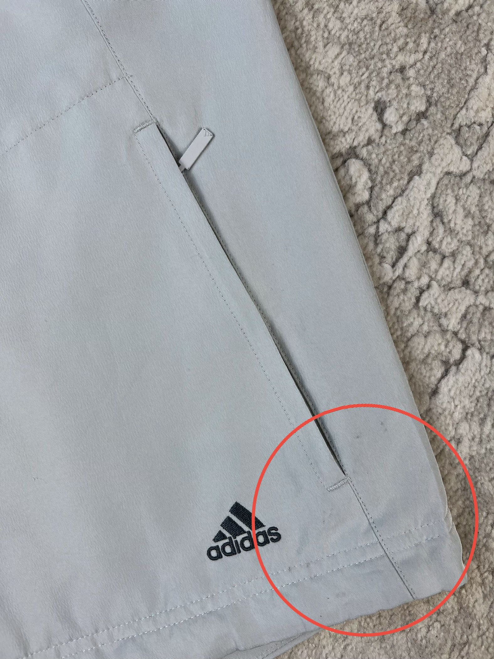 Adidas Adidas Y2K Two-Tone Windbreaker Shell Jacket Packable Hood Size US S / EU 44-46 / 1 - 5 Thumbnail