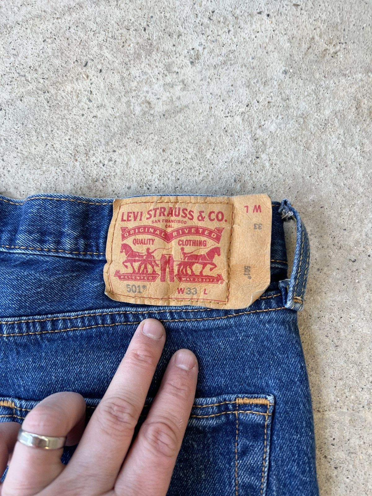 Levi's Levi's 501 Shorts Size US 33 - 3 Thumbnail