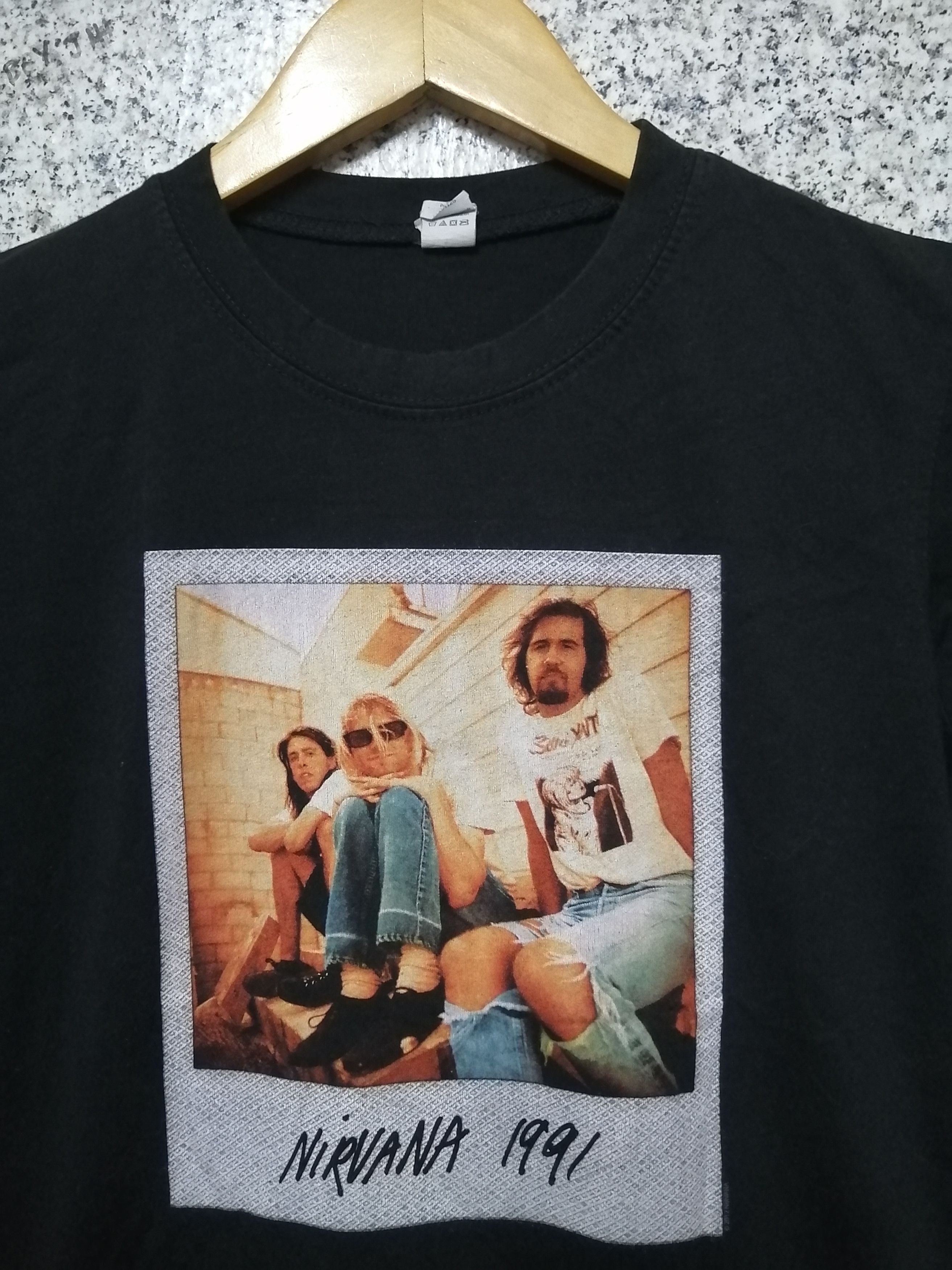 Band Tees × Nirvana × Vintage VINTAGE NIRVANA VERY RARE Size S / US 4 / IT 40 - 3 Thumbnail