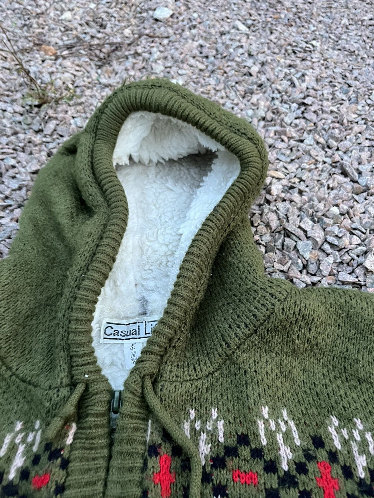 Japanese Brand 🔥90s HEAVY KNITWEAR TRIBAL NAVAJO KAPITAL STYLE Size US L / EU 52-54 / 3 - 9 Thumbnail