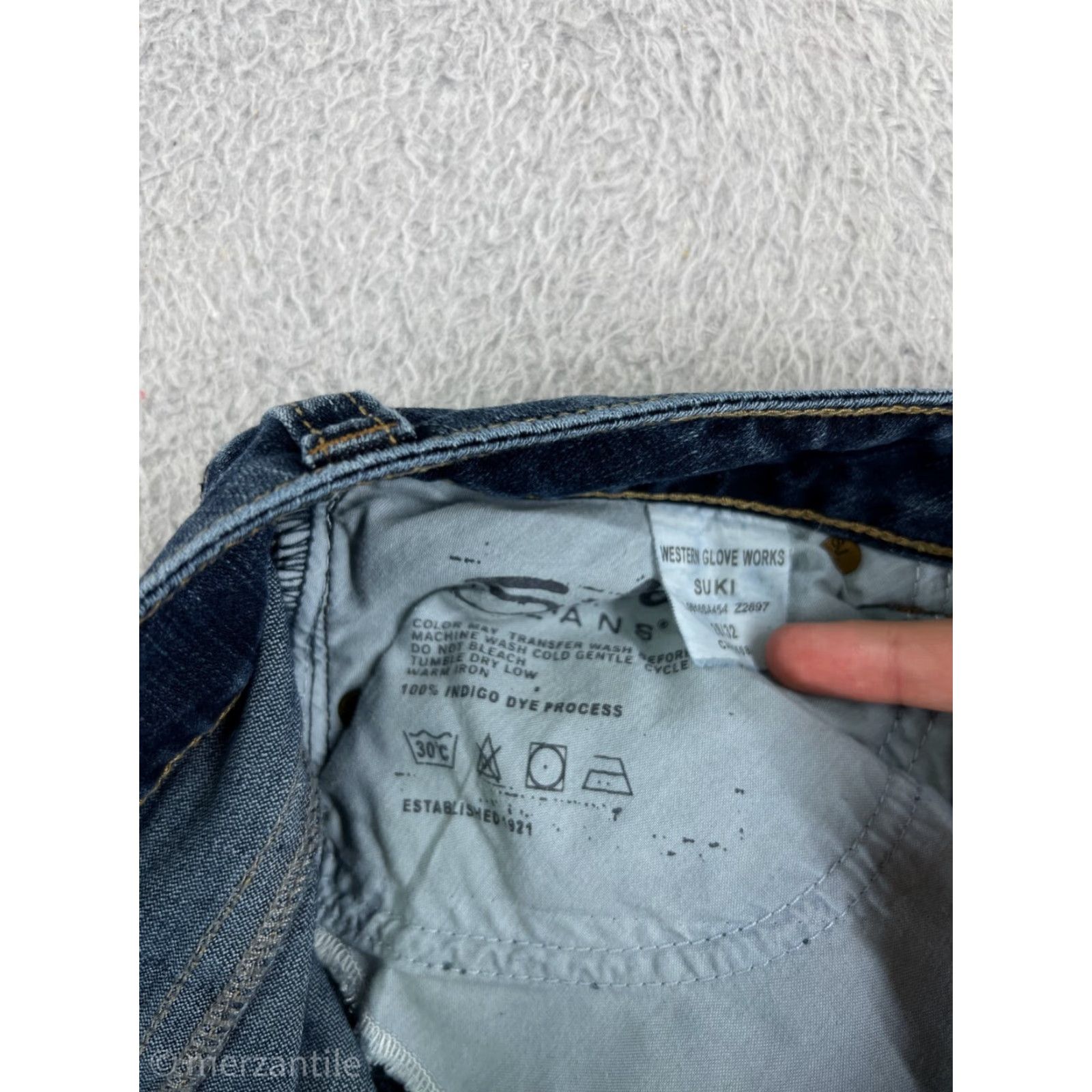 Silver Jeans Co. Silver Jeans Pants Womens 28 Blue Denim Suki Boot Cut Cotton Blend Western Size 28" / US 6 / IT 42 - 4 Thumbnail