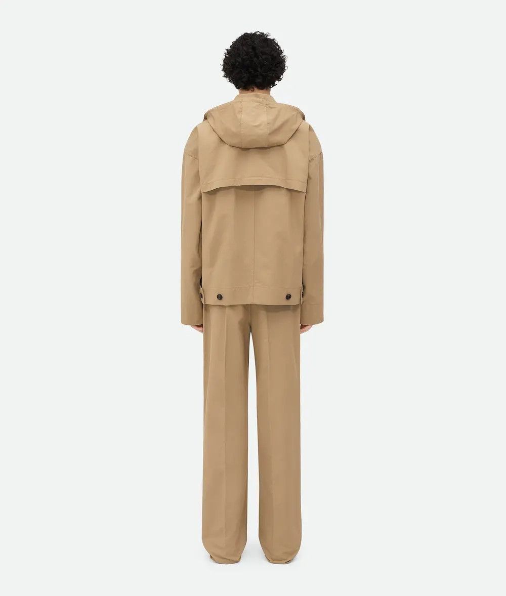 Bottega Veneta o1n1vont1225 Tech Cotton Blouson Jacket Desert Taupe/Oatmeal Size US S / EU 44-46 / 1 - 3 Thumbnail