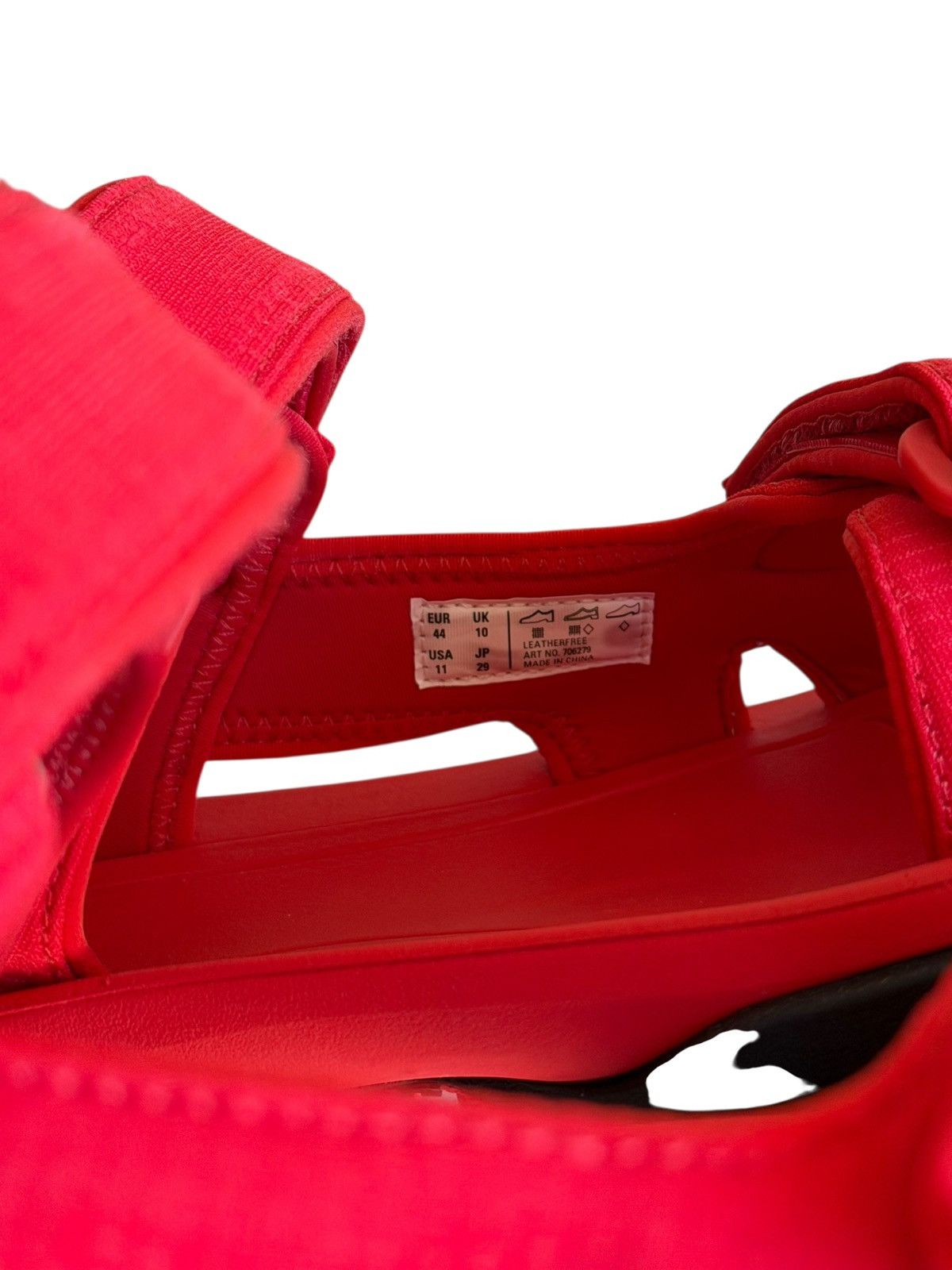 Balenciaga Tourist Red/Black Strap Tevas Sandal Size US 11 / EU 44 - 7 Thumbnail