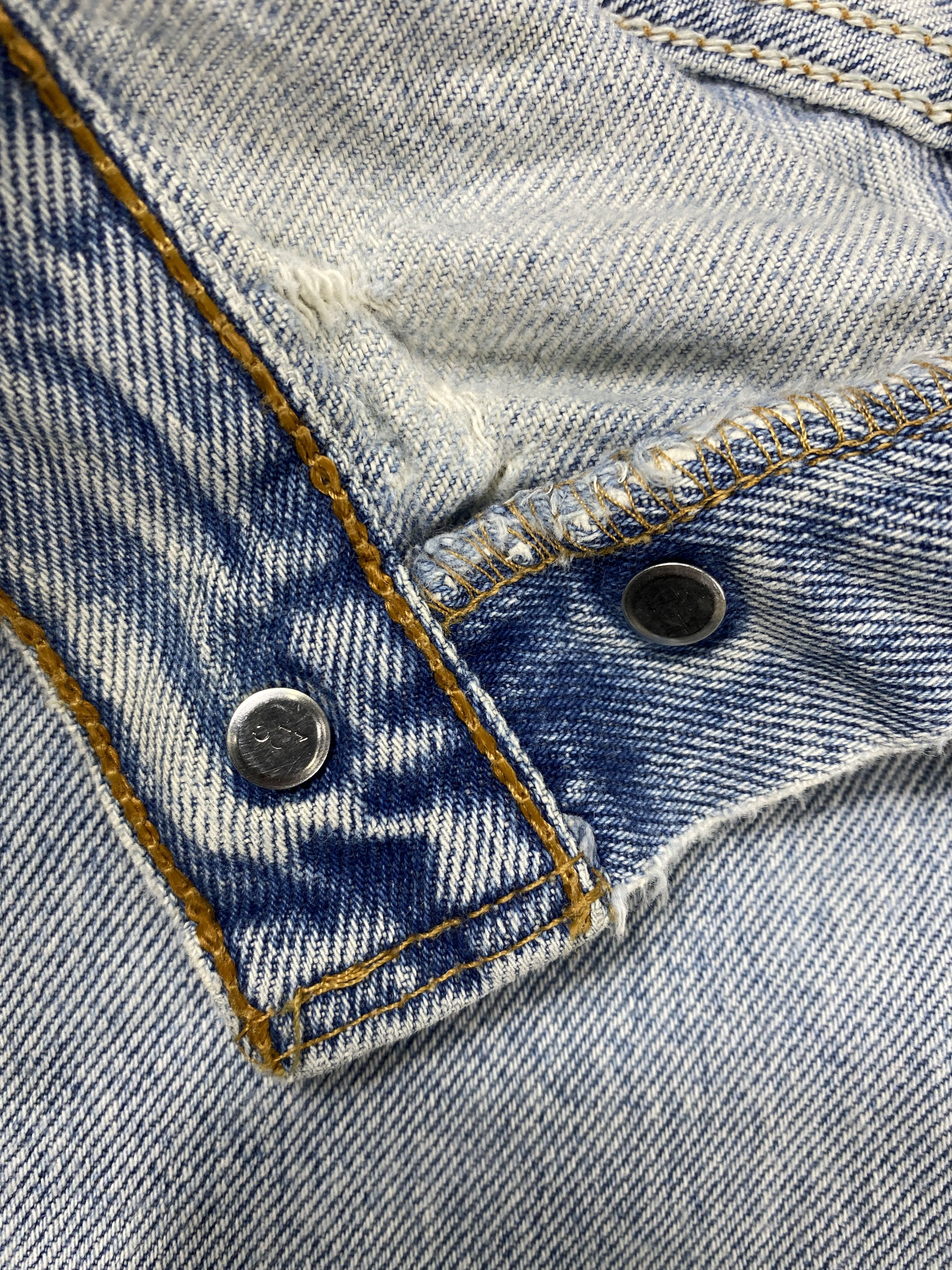 Japanese Brand Light Blue Wash Vintage Levi's 501 36x31.5 Denim -JN2350 Size US 36 / EU 52 - 7 Thumbnail