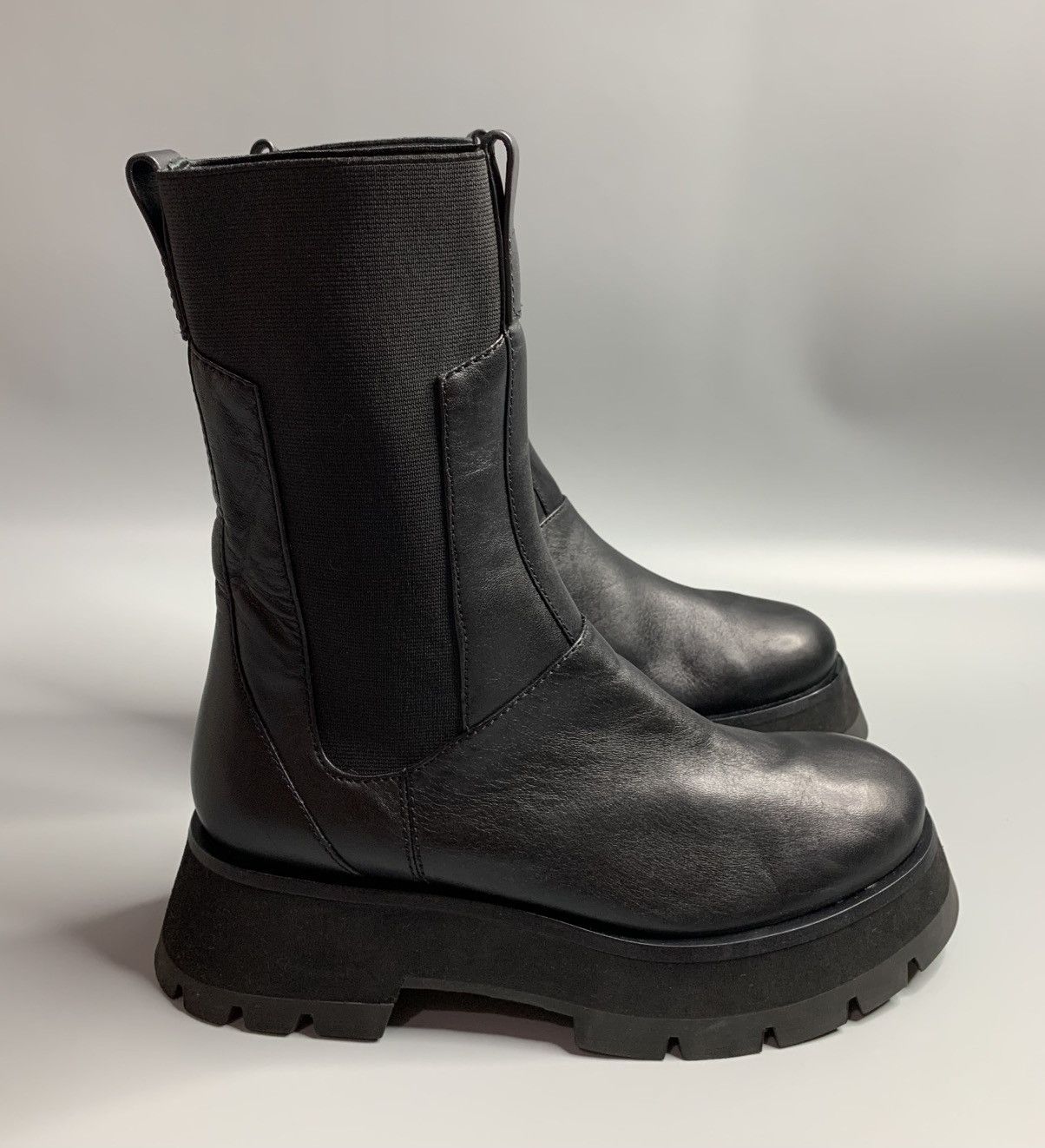 3.1 Phillip Lim 3.1 Phillip Lim Kate Slug Sole Combat Boots Size US 8 / IT 38 - 4 Thumbnail