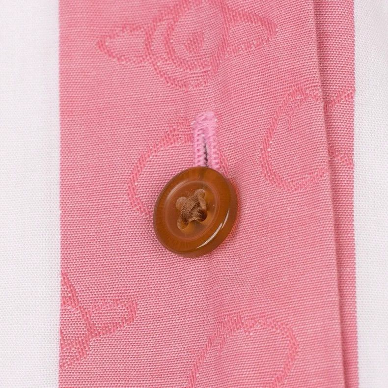 Vivienne Westwood Vivienne Westwood White and pink striped bow tie short sle Size S / US 4 / IT 40 - 4 Thumbnail