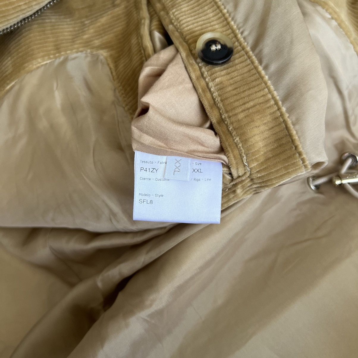 Brioni Brioni - Corduroy Sahariana Jacket Size US XXL / EU 58 / 5 - 12 Thumbnail