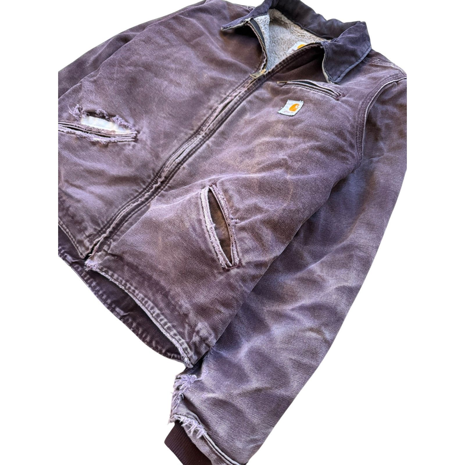 Carhartt WINE SHERPA HONEYCOMB REWORKED DETROIT Size US M / EU 48-50 / 2 - 3 Thumbnail