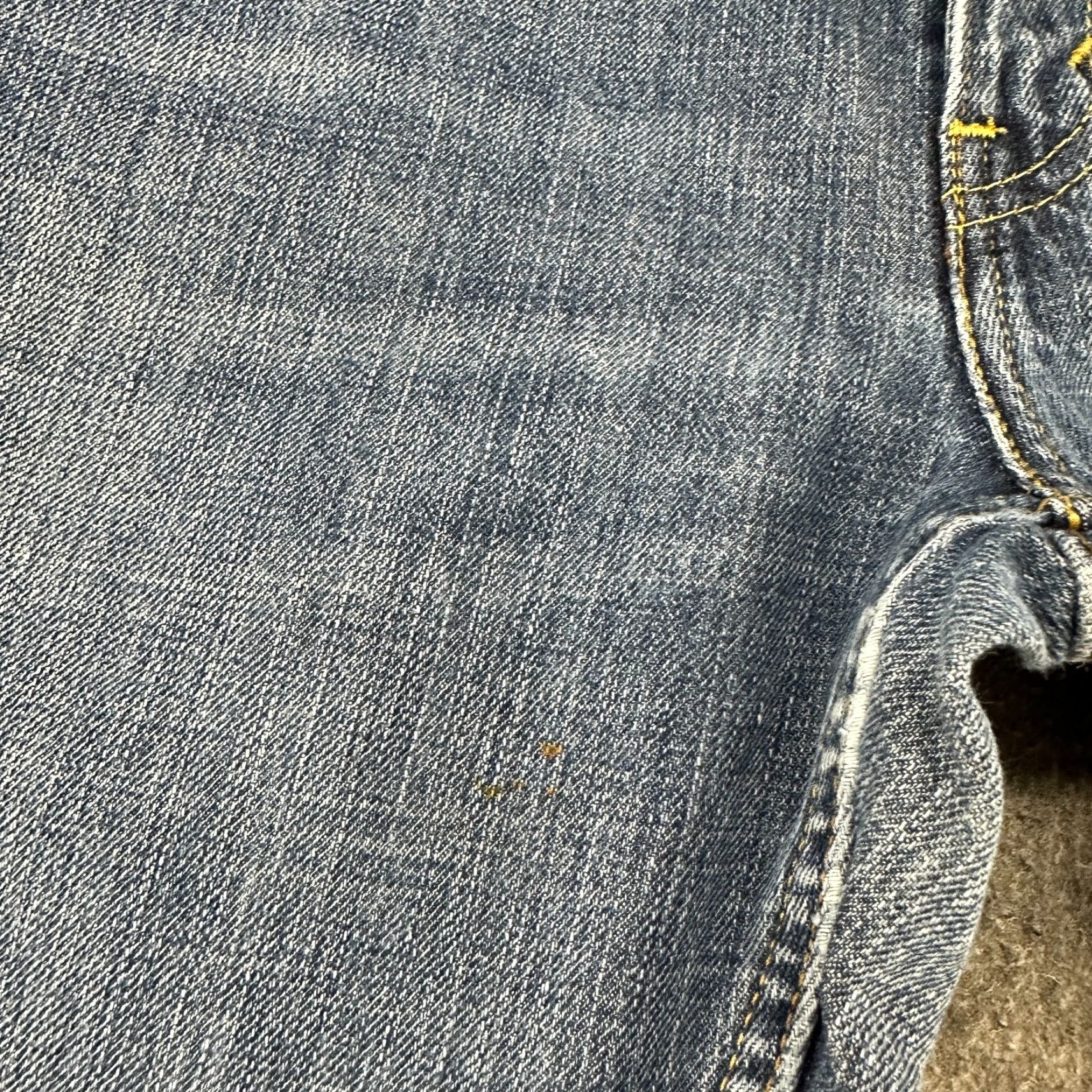 Levi's Levi's 559 Jeans Men 36x30 Blue Straight Relaxed Fit Medium Wash Denim Cotton 559 Modern Distressed Straight Leg Jeans Mens Size US 36 / EU 52 - 3 Thumbnail