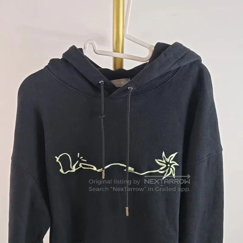 Dior Dior Black Cotton Logo Hoodie for Women . Size M / US 6-8 / IT 42-44 - 3 Thumbnail