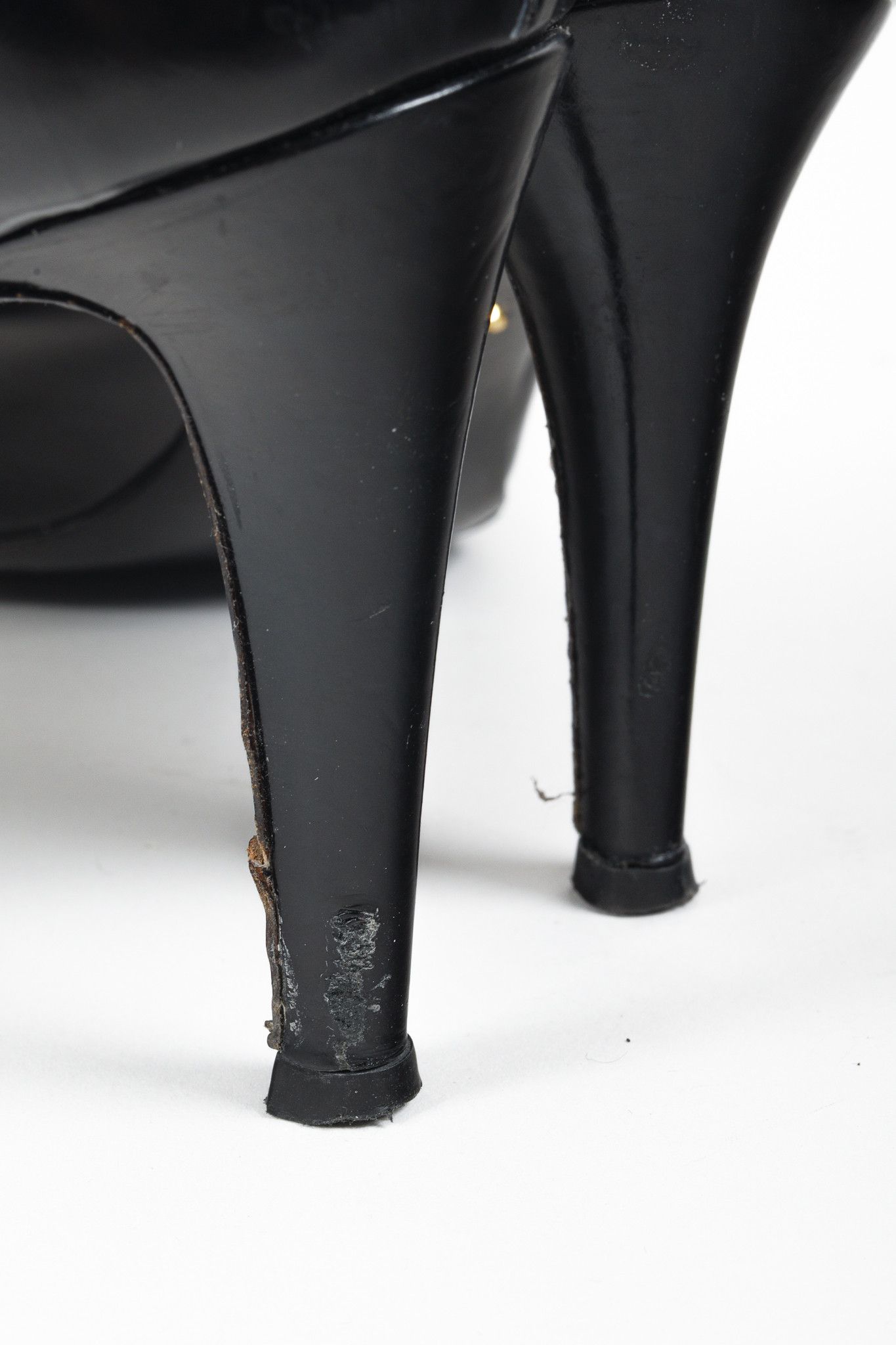 Prada Prada Metallic Rim Point Toe Stiletto Heels Size US 11 / IT 41 - 9 Thumbnail