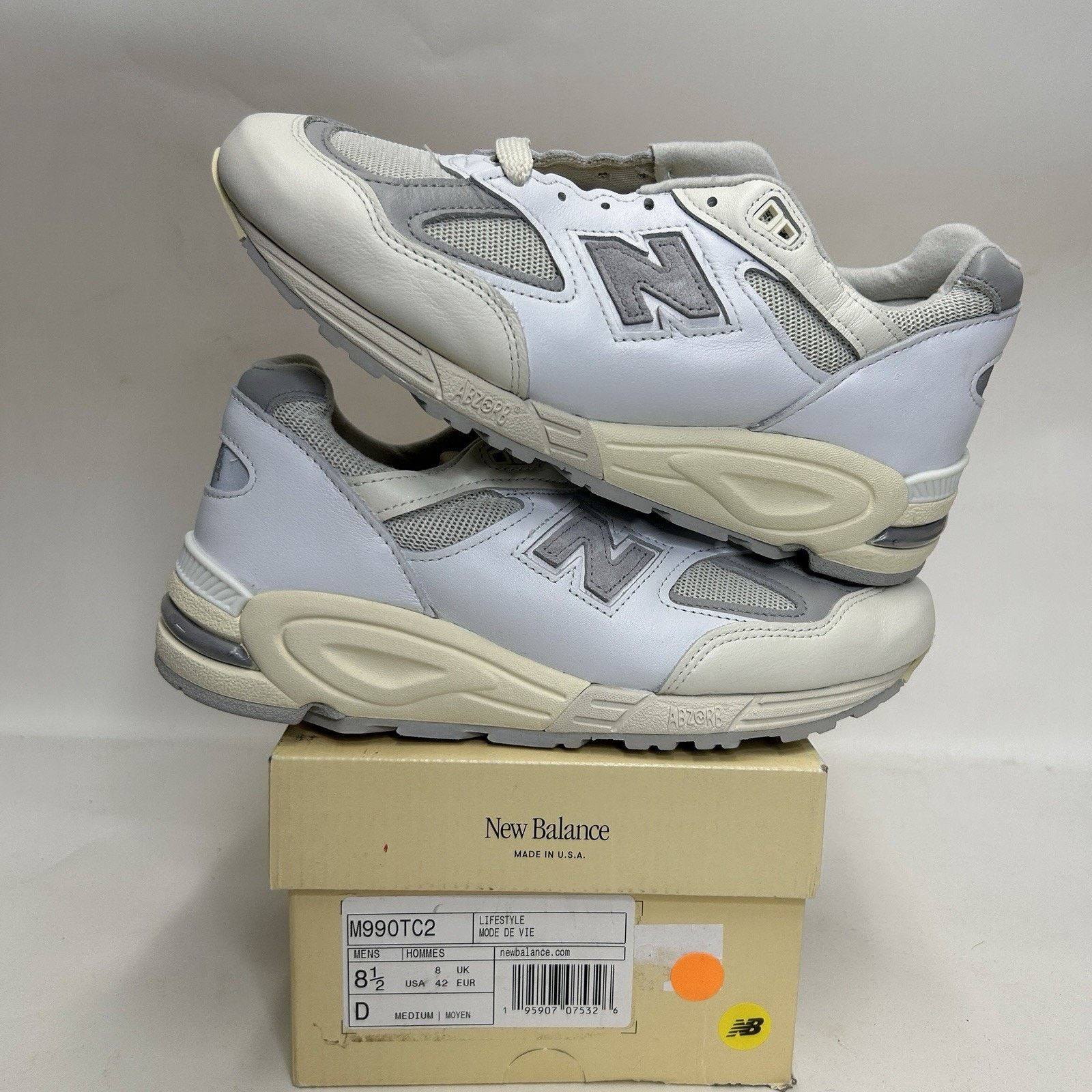 New Balance Teddy Santis x New Balance 990v2 “Sea Salt” M990TC2 Size US 8.5 / EU 41-42 - 1 Thumbnail