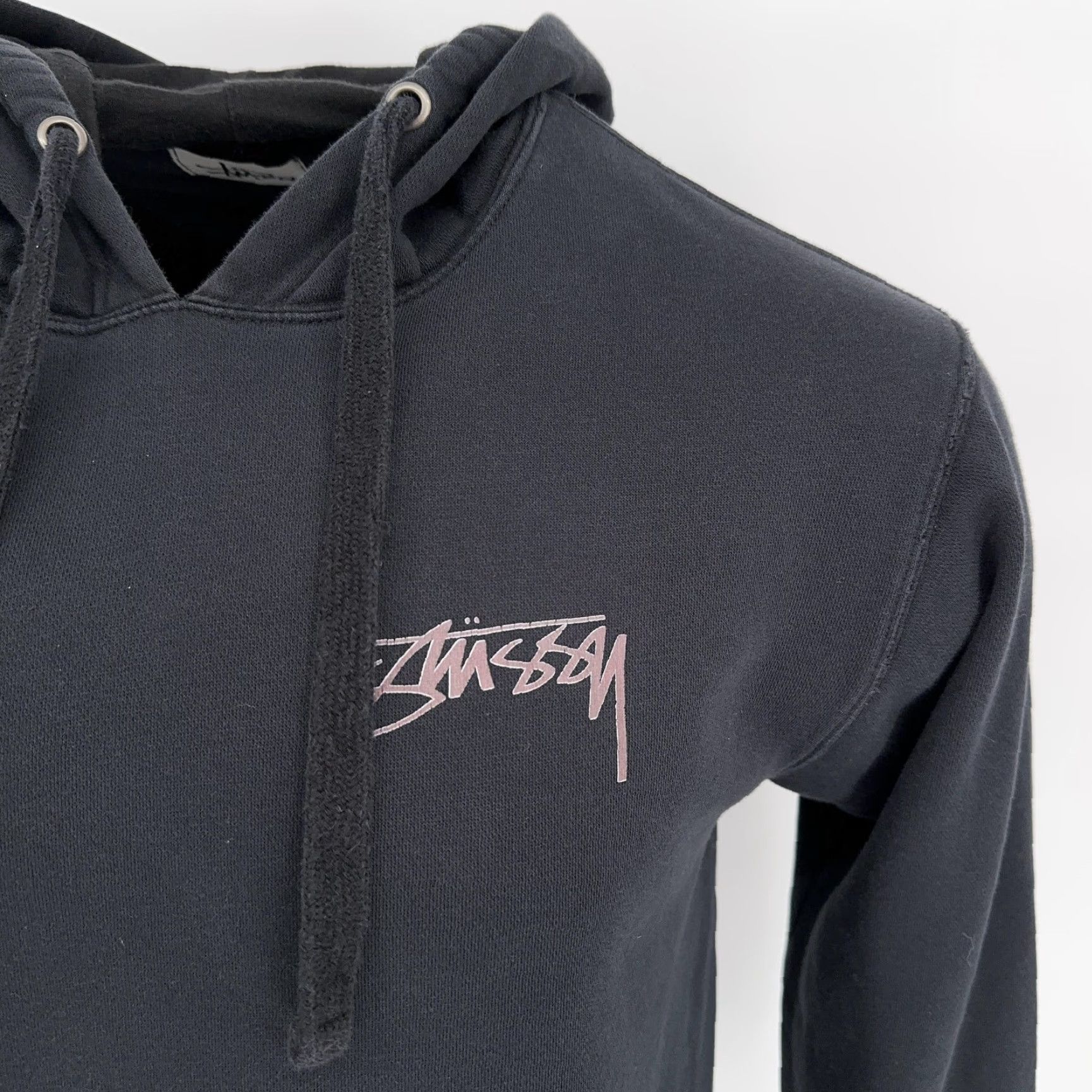 Market Stussy Hoodie Mens Medium Black Black Market COMME des GARCONS Graphic Pullover Size US M / EU 48-50 / 2 - 2 Thumbnail