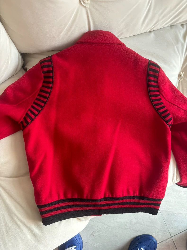 Saint Laurent Paris Saint Laurent Paris Red baseball jacket-2506 Size US S / EU 44-46 / 1 - 2 Thumbnail