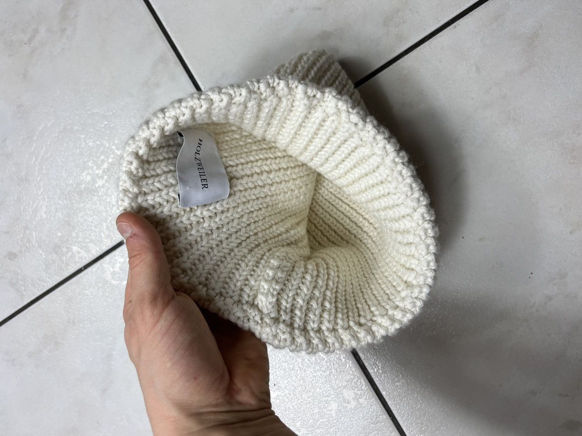 Holzweiler heavy knitted beanie knit hat